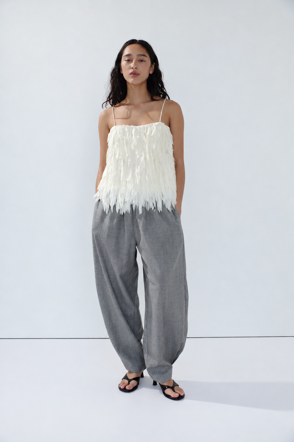Fringe Tie Top - Talco