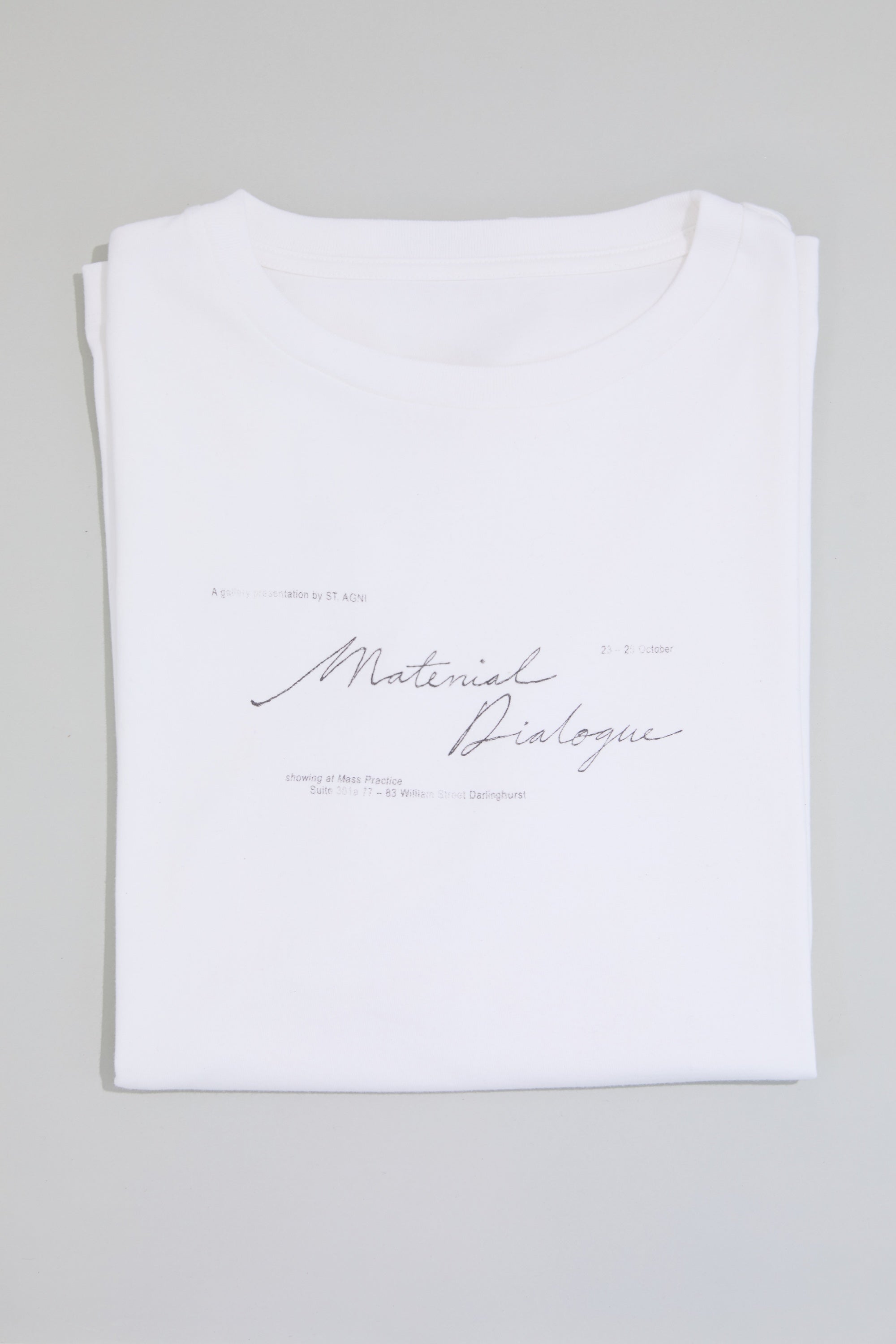 Material Dialogue Tee