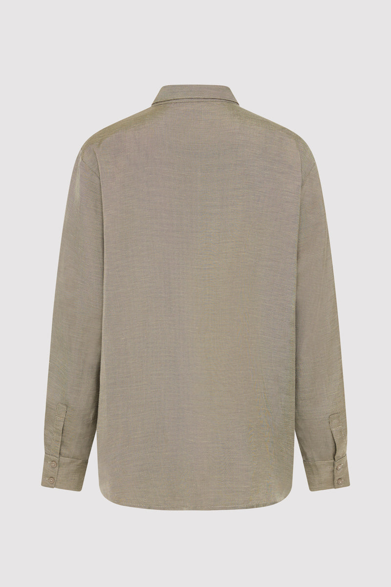 Melange Classic Shirt - Rye