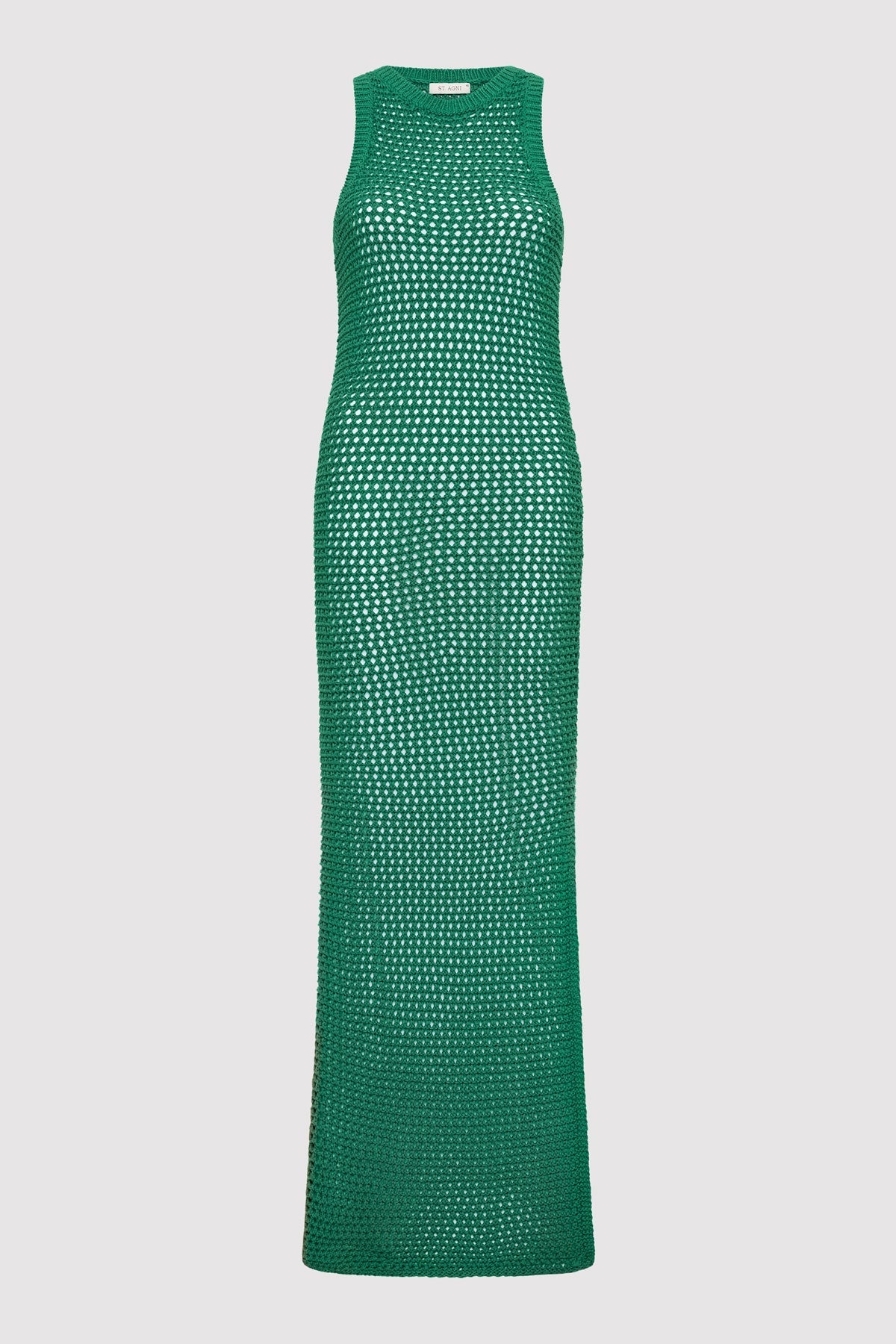 Cotton Crochet Dress - Verde
