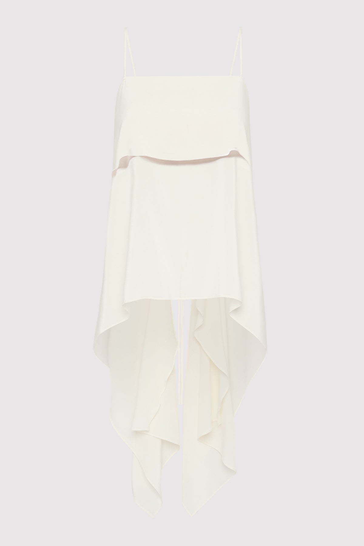 Silk Drape Top - Tofu