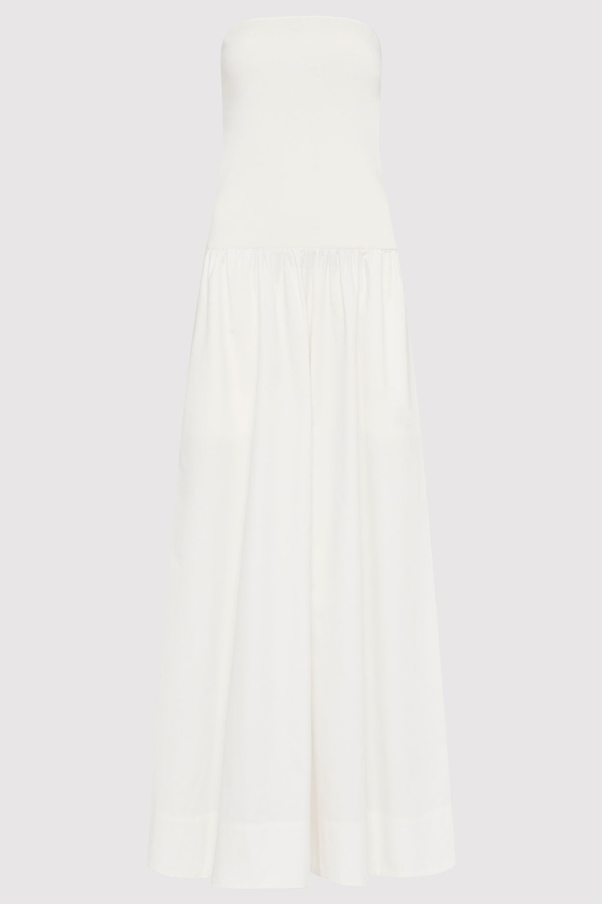 Strapless Dress - White