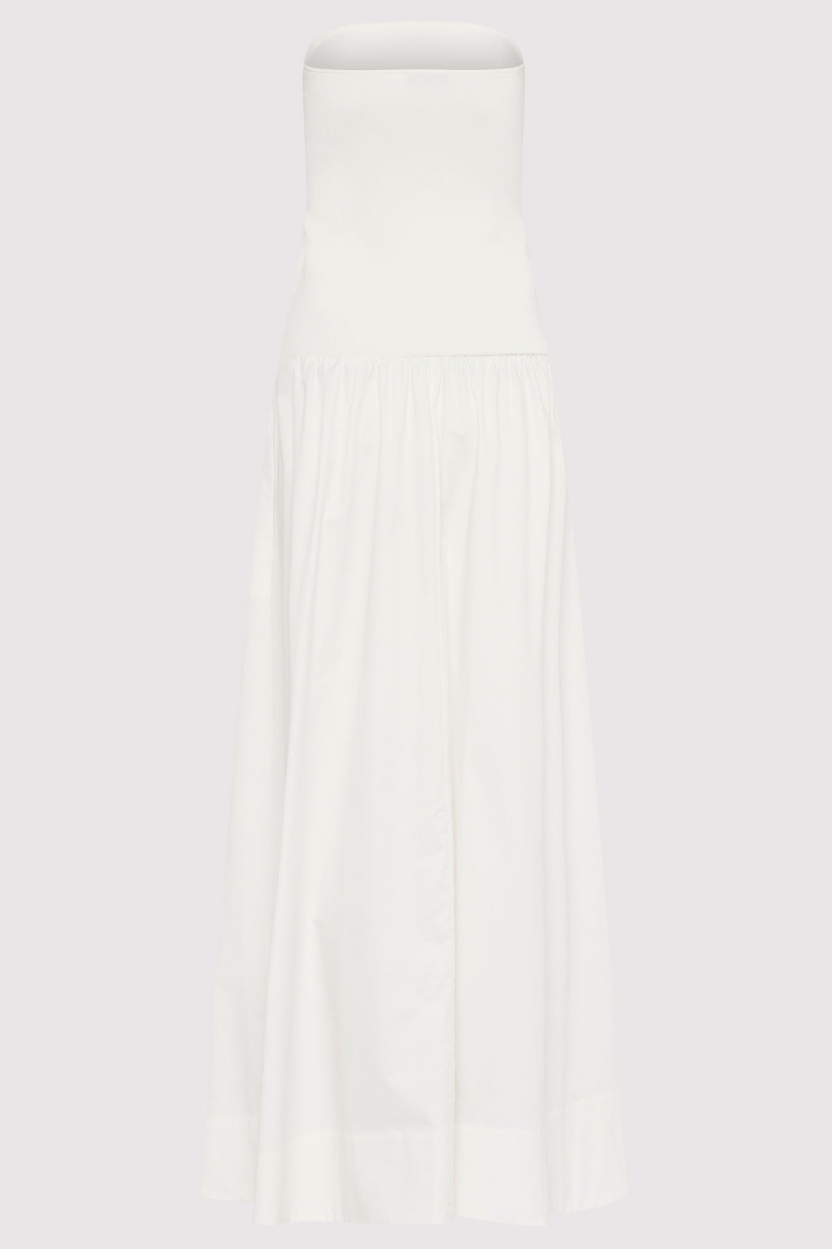Strapless Dress - White