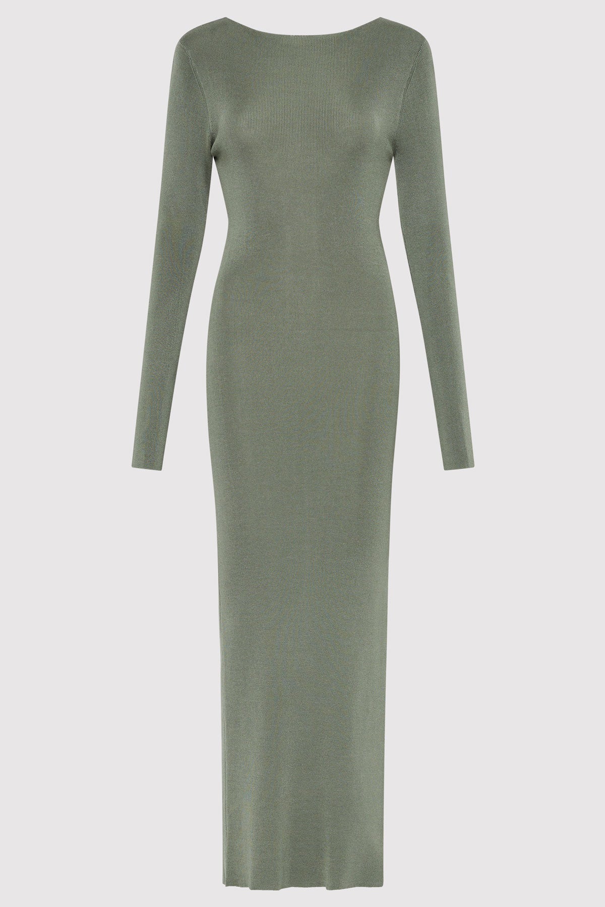 Cut Out Dress - Balsam Green
