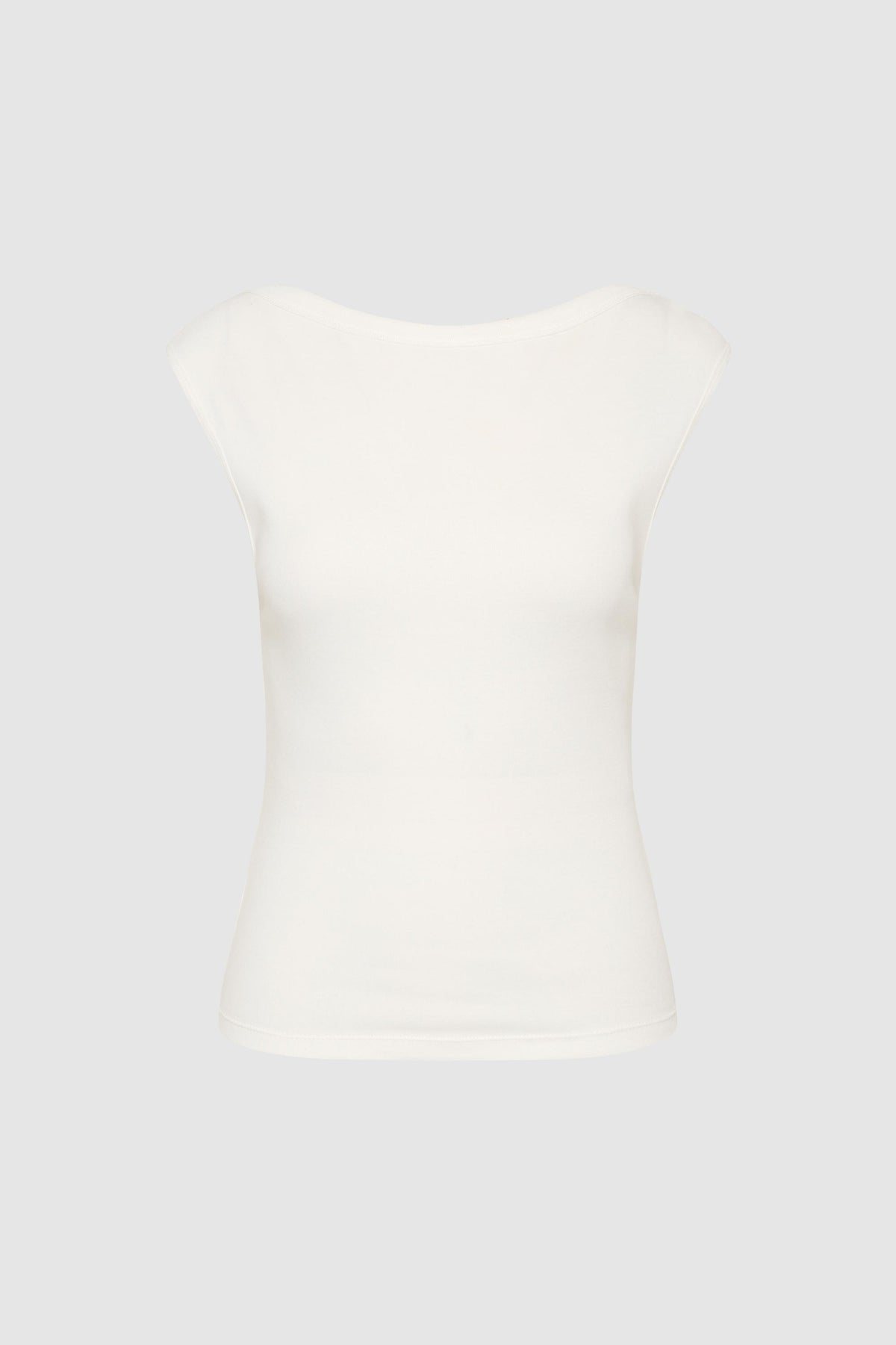 Organic Cotton Ballerina Top - White
