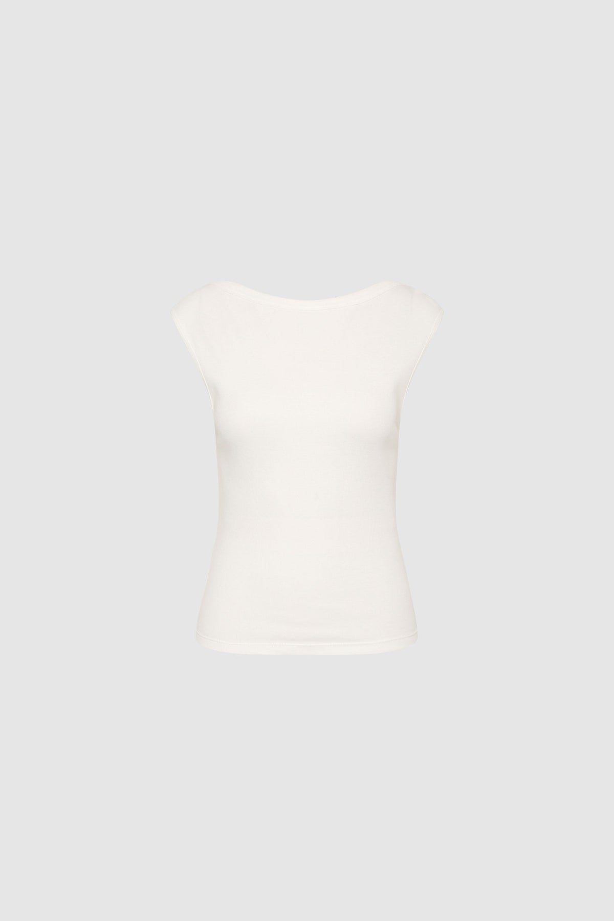 Organic Cotton Ballerina Top - White