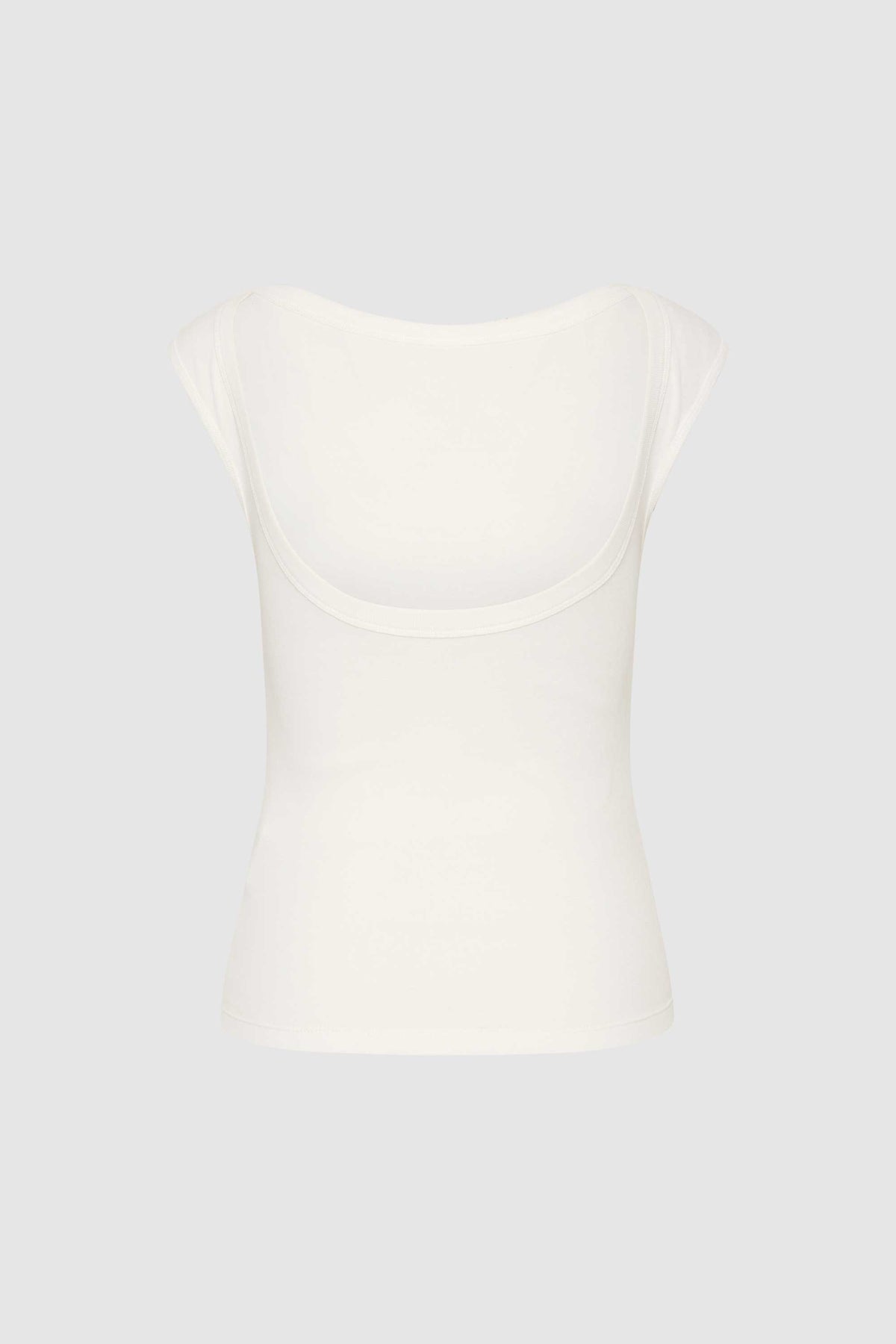 Organic Cotton Ballerina Top - White