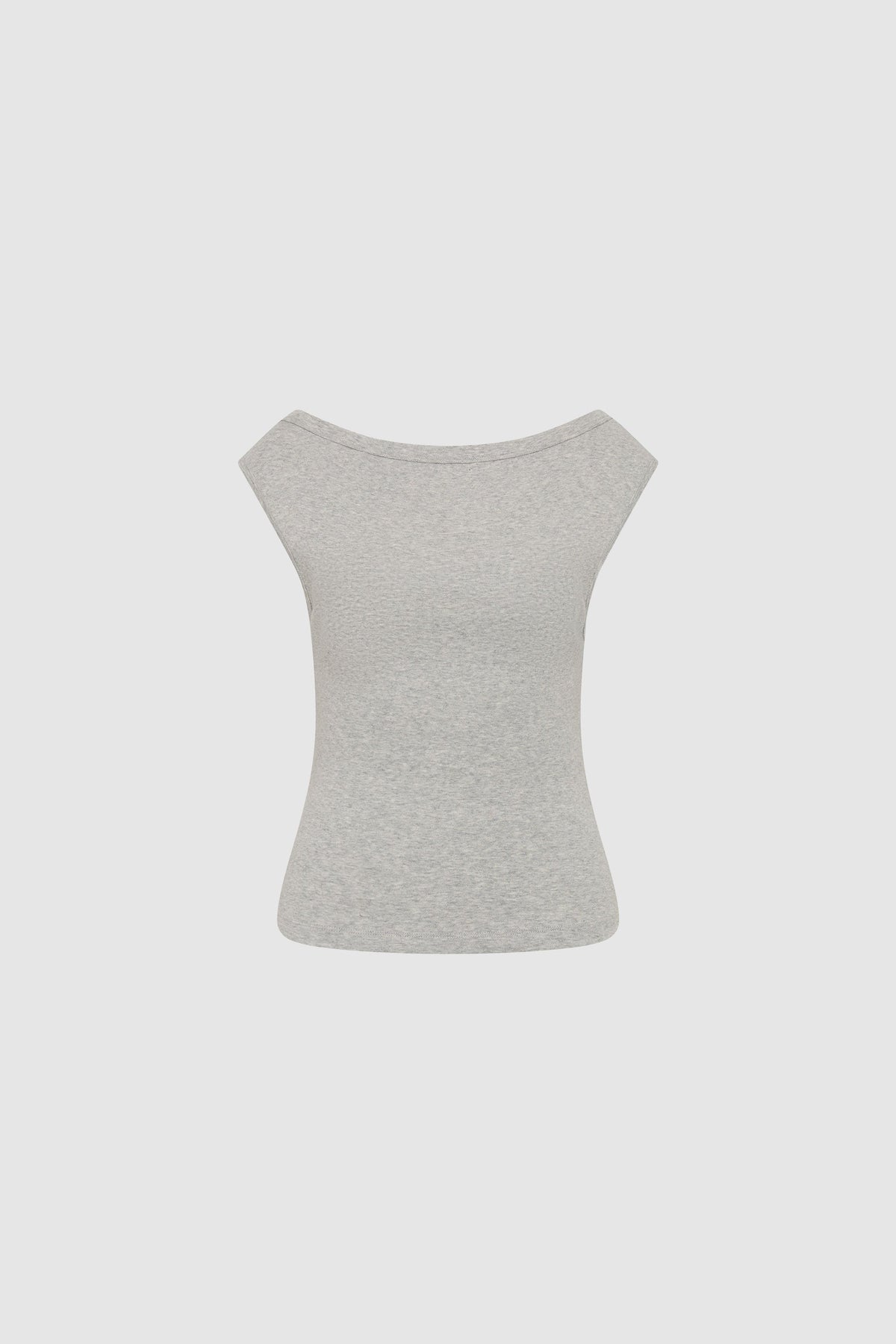 Organic Cotton Ballerina Top - Grey Marle