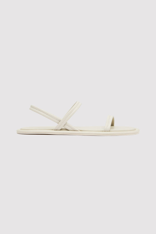 Fine Strap Sandal - Creme