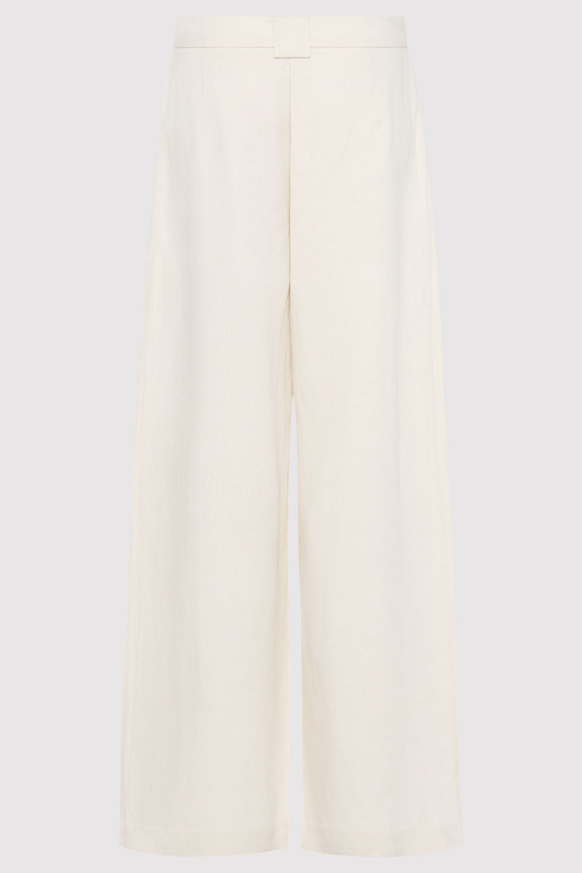 Wide Leg Pleat Pants - Tofu
