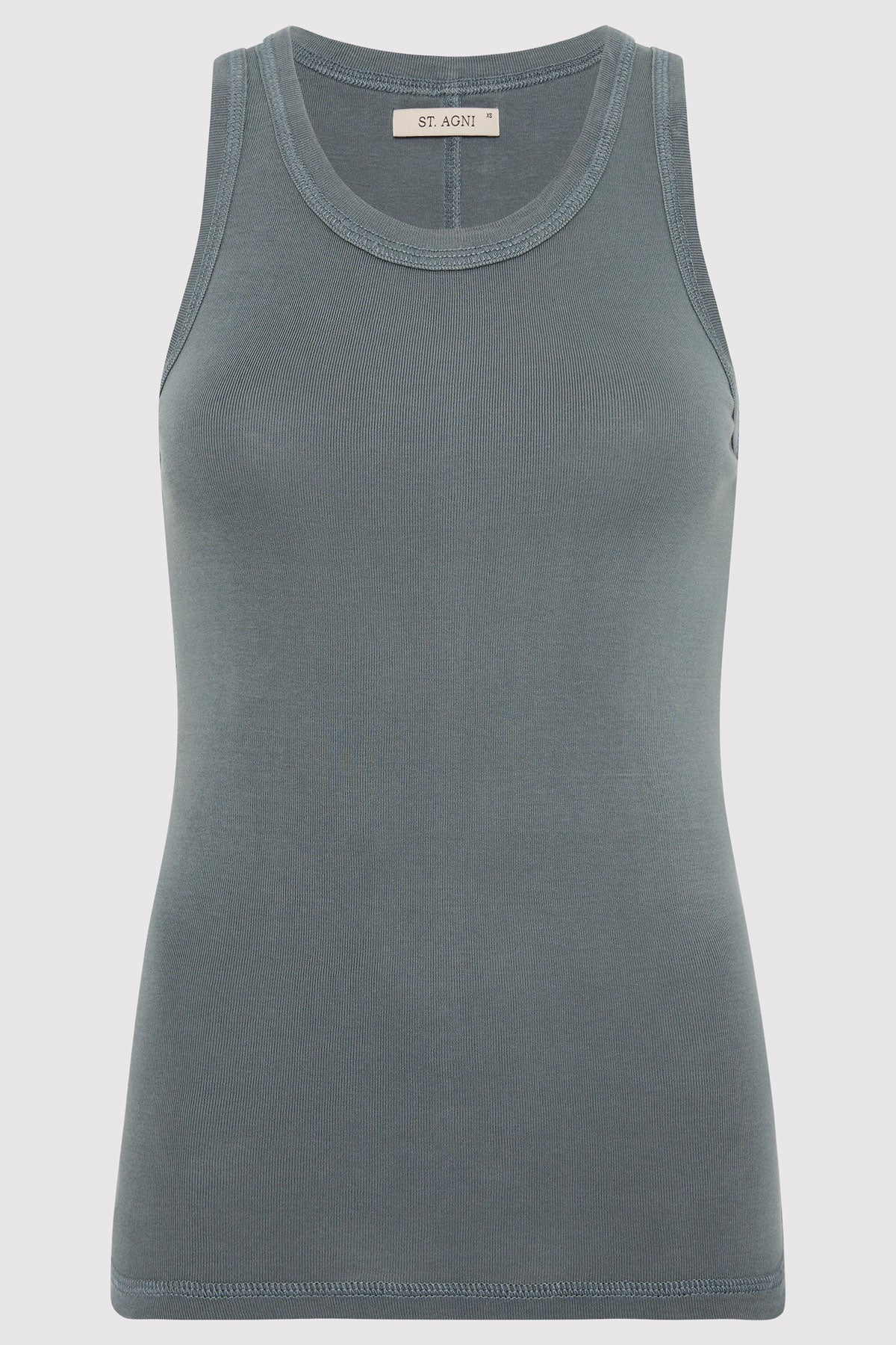 Organic Cotton Singlet - Balsam Green