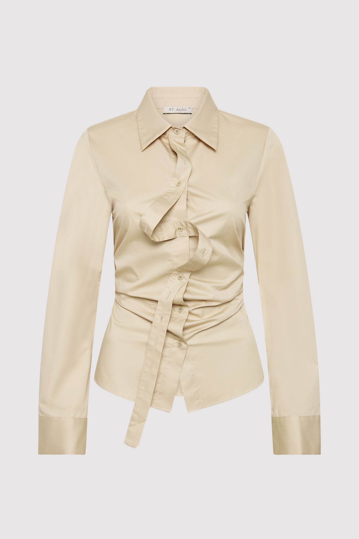 Deconstructed  Shirt - Champagne
