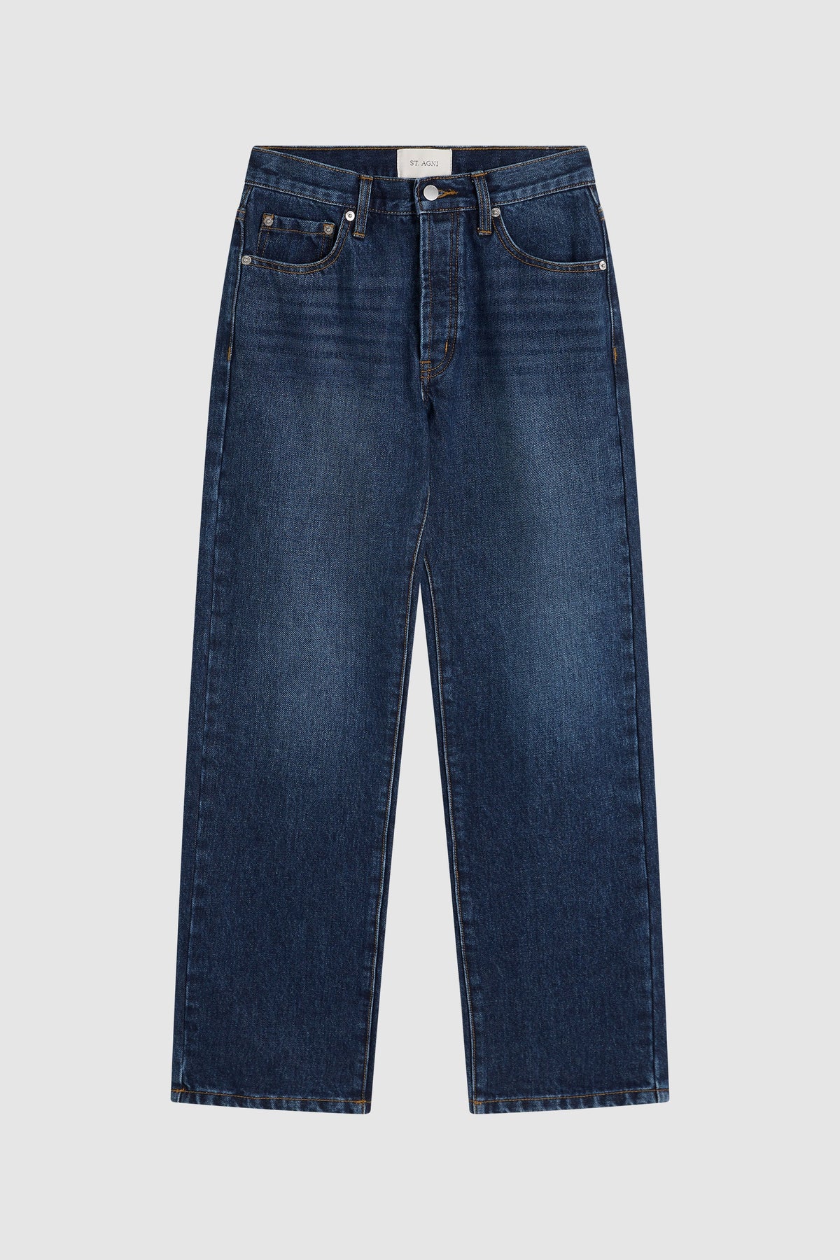 90s Straight Leg Jeans - Dark Indigo