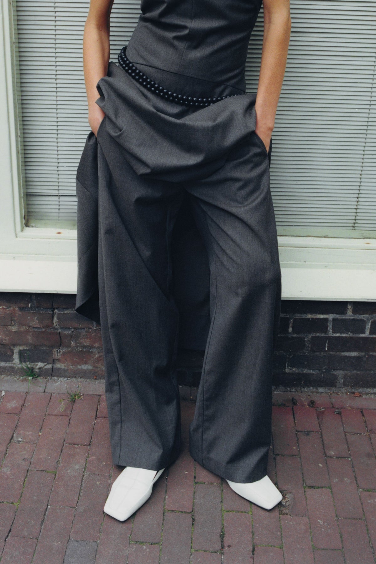 Wool Everyday Pants - Mulch