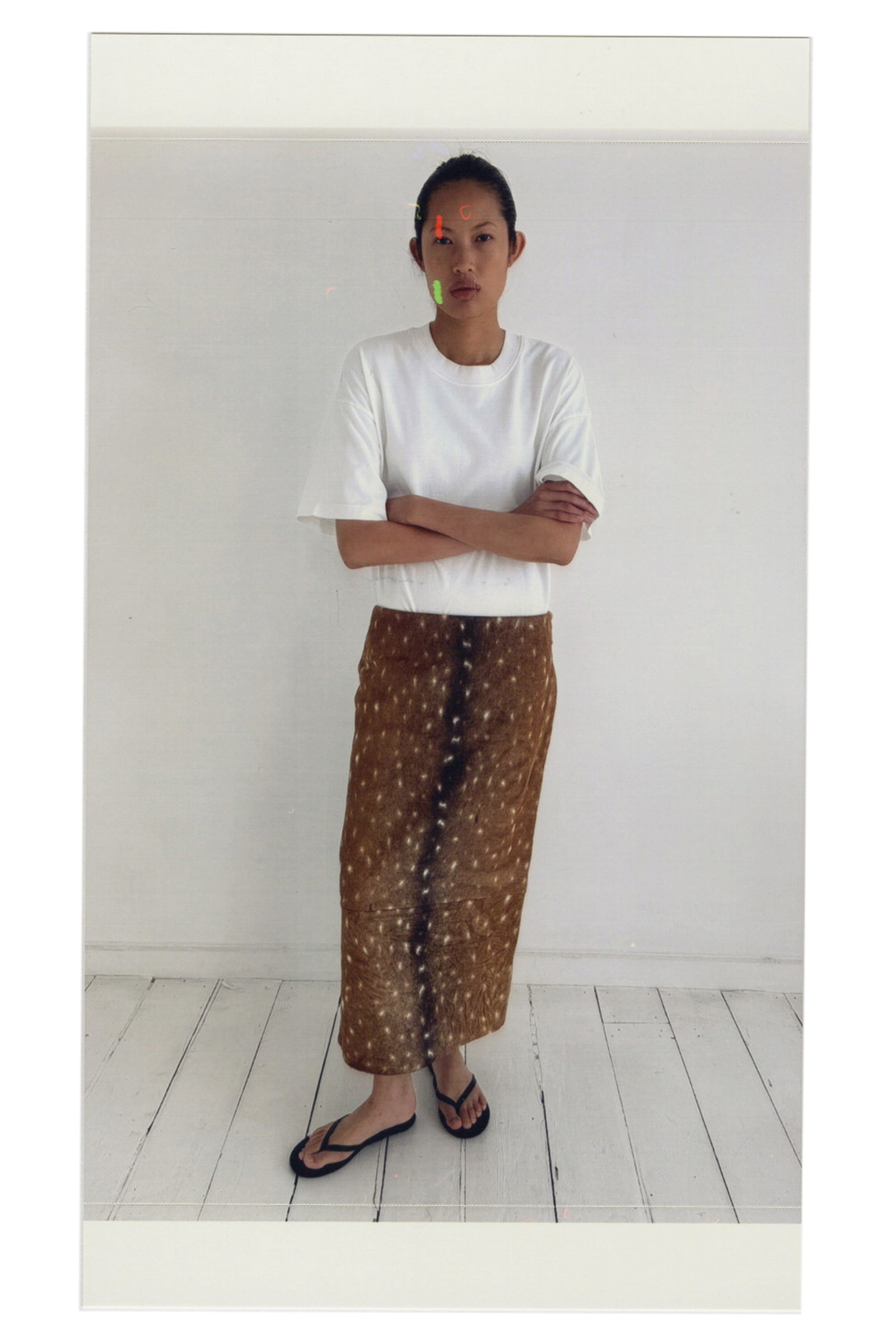 Fawn Pencil Skirt - Almond