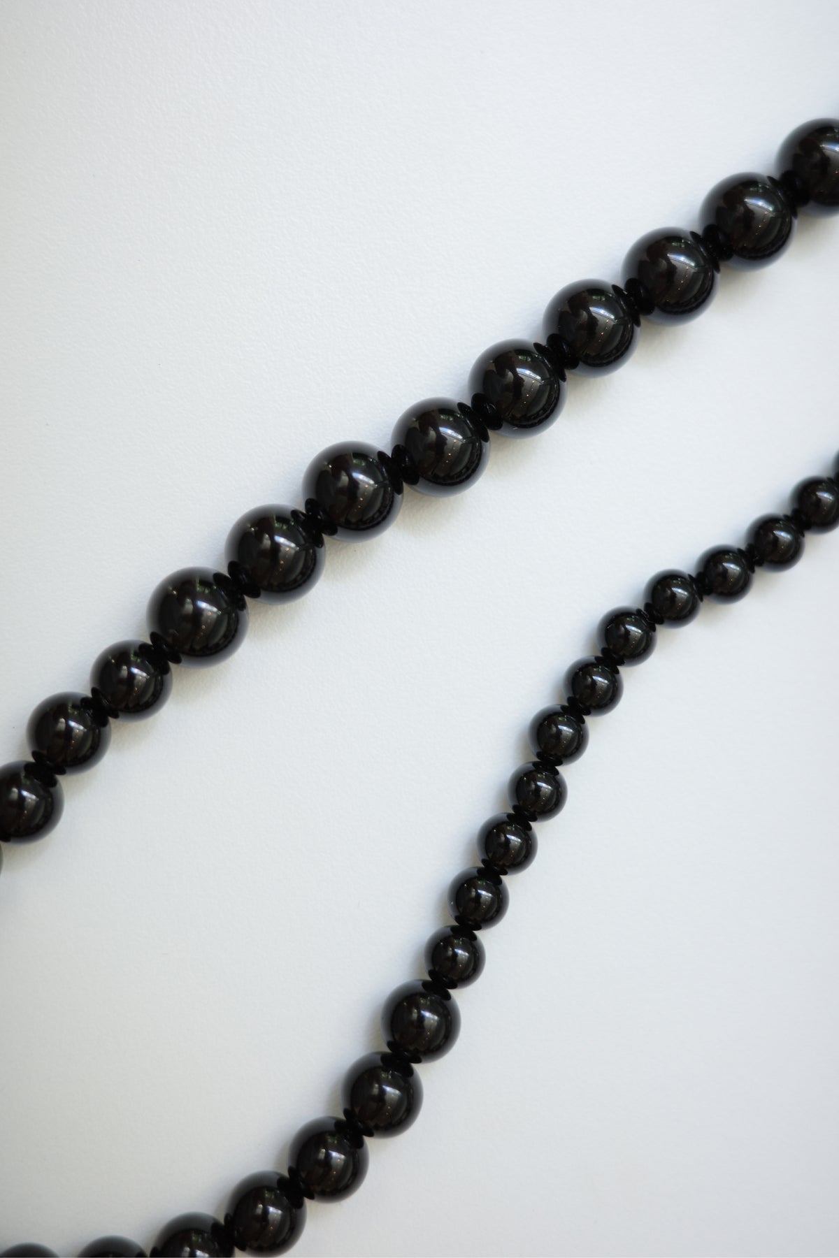 St Agni x Vermeer Celeste Phone Wrist Strap - Black Onyx