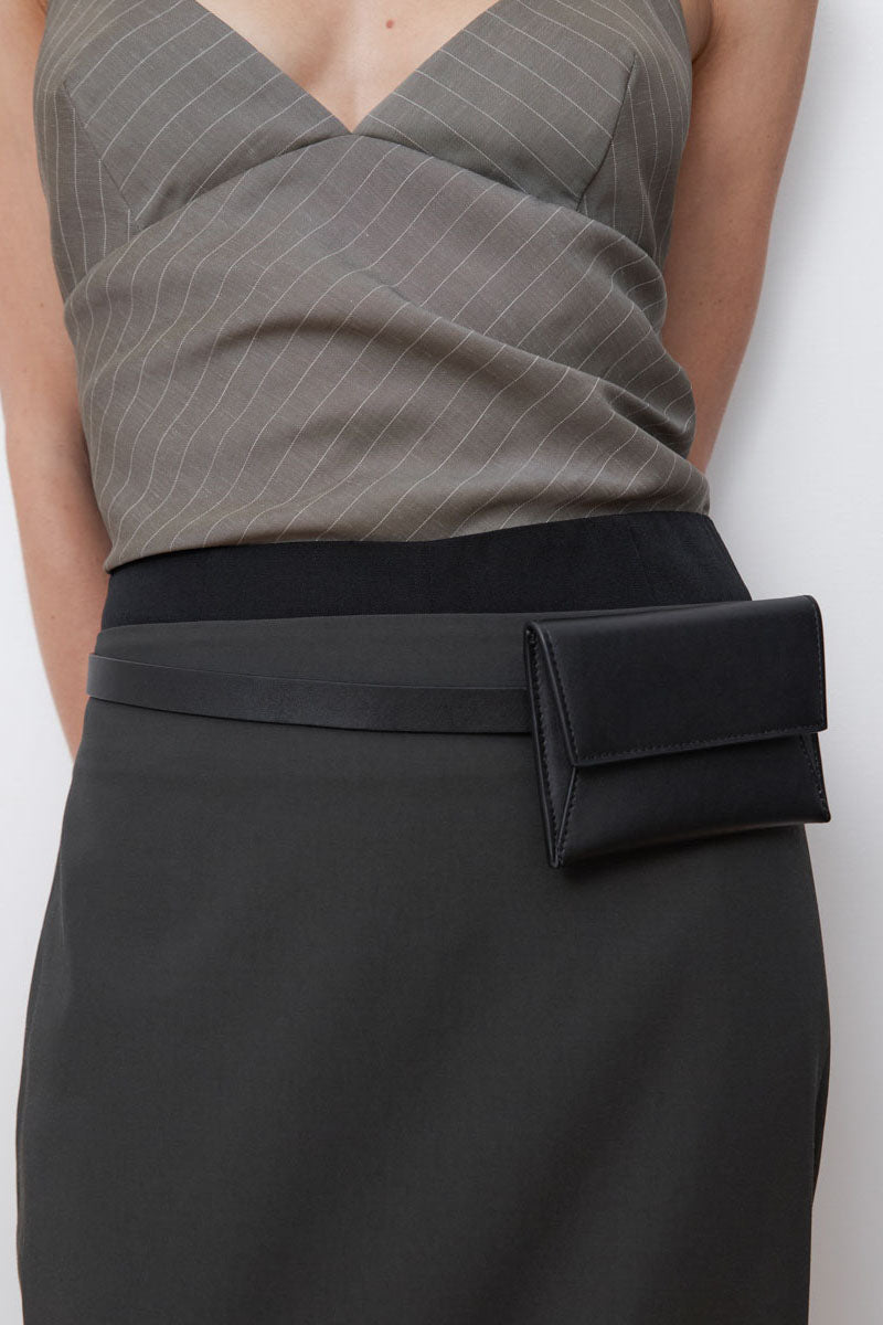Petit Pouch Belt - Black