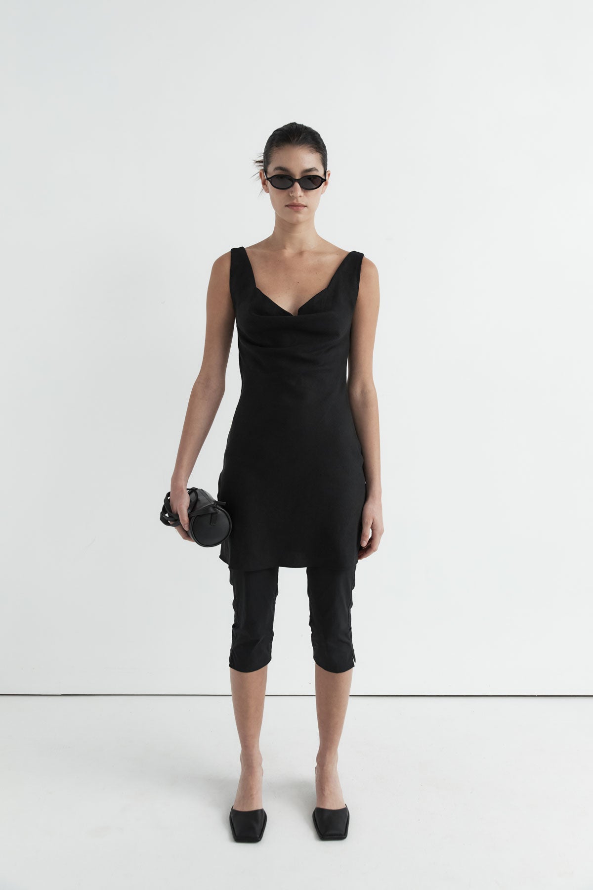 Slim Capri Pant - Black