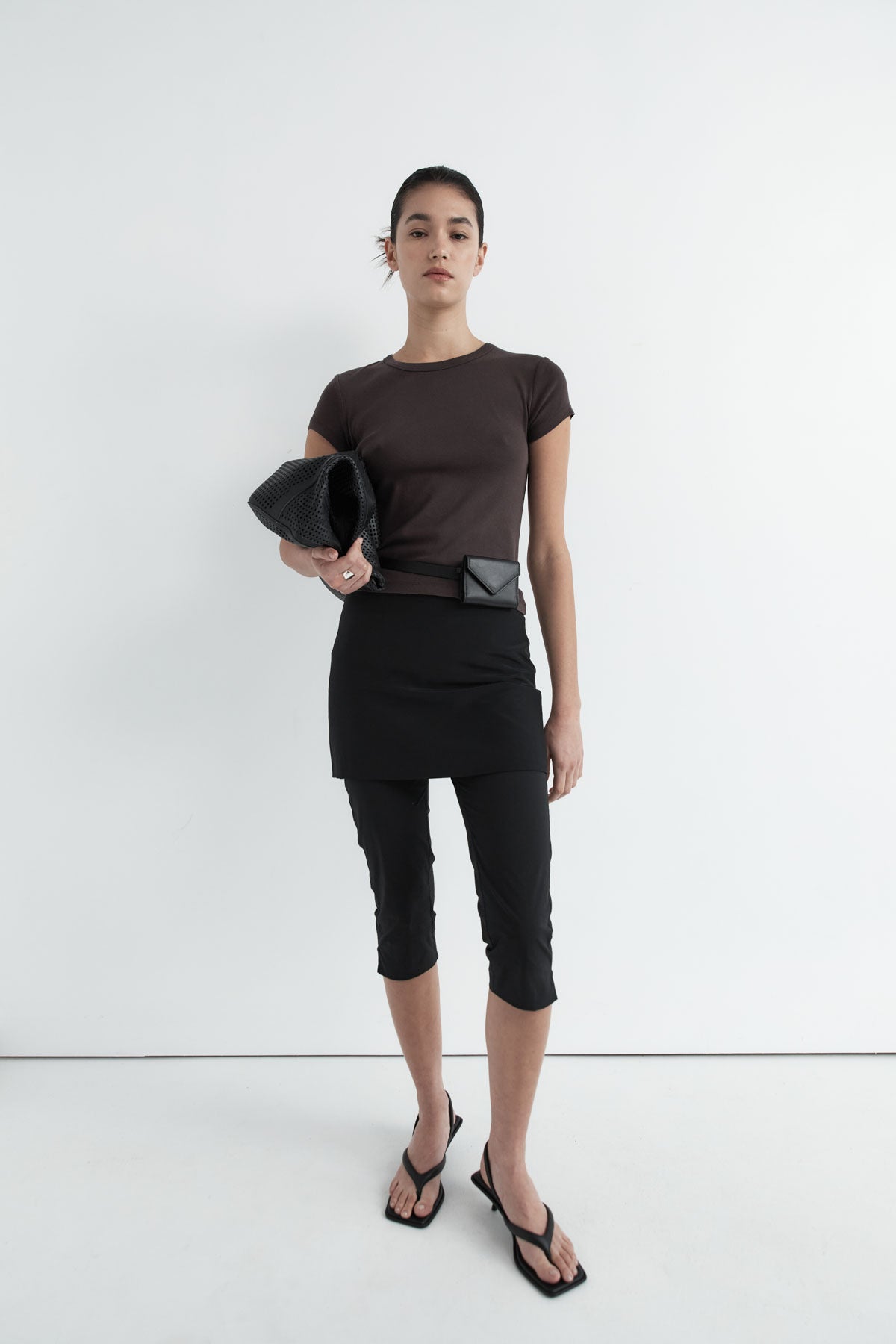 Slim Capri Pant - Black