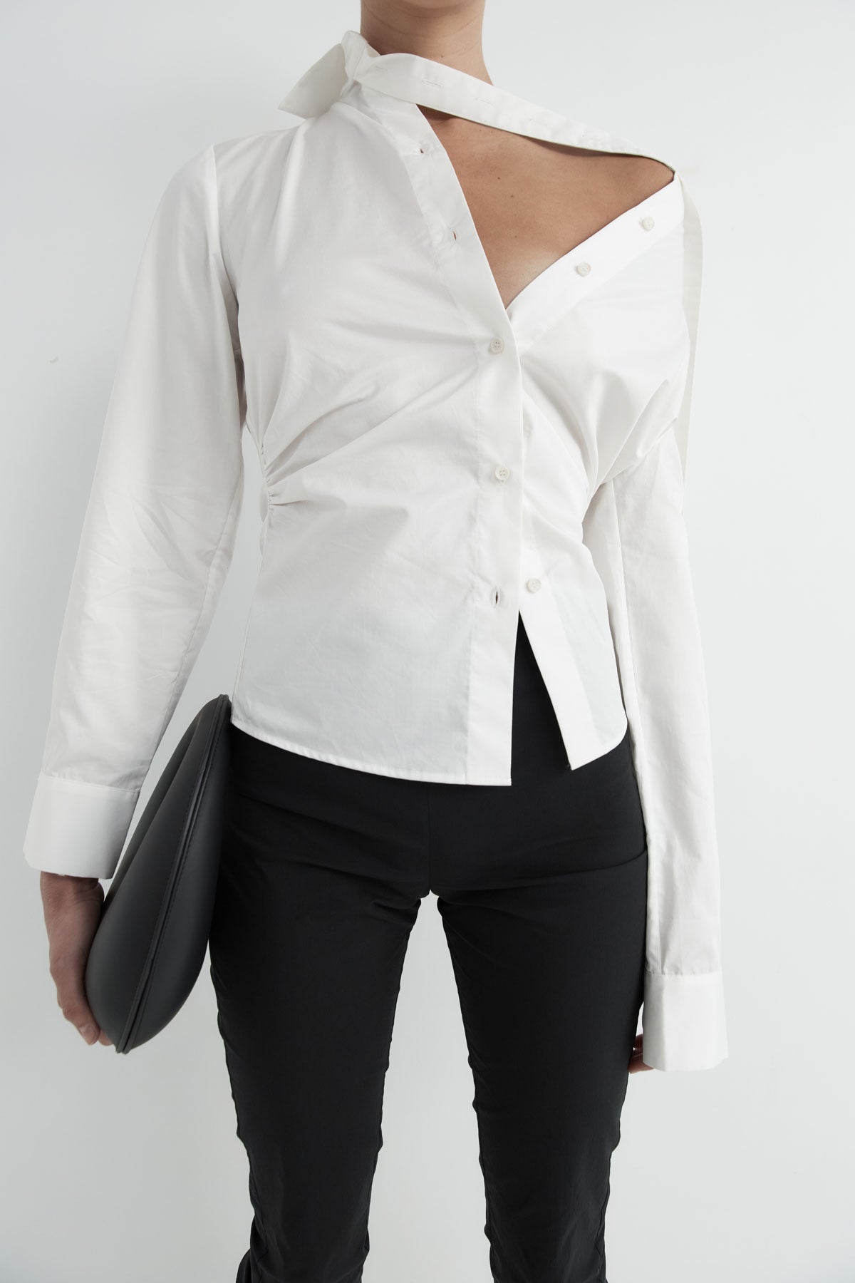 Deconstructed  Shirt - White