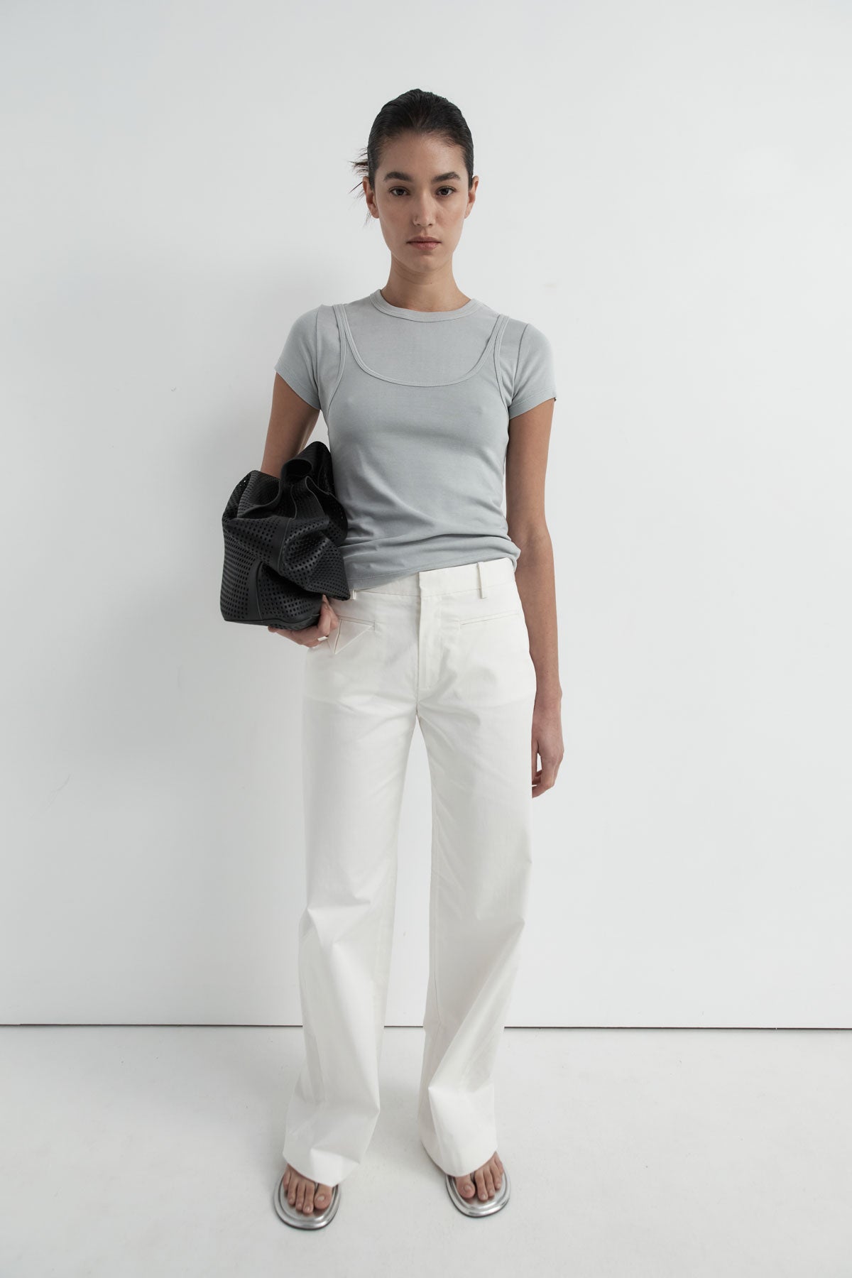 Origami Pocket Trousers - Off White