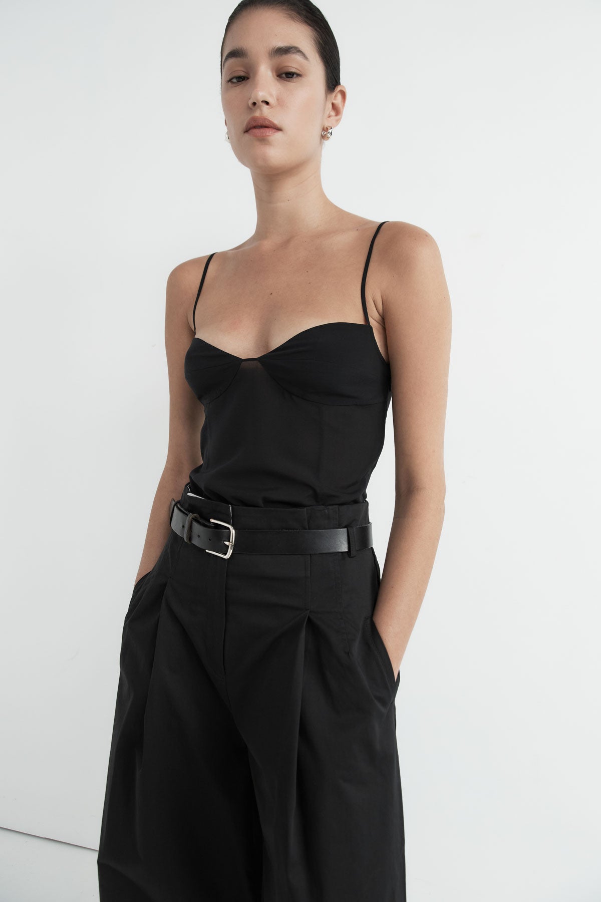Silk Cami - Black