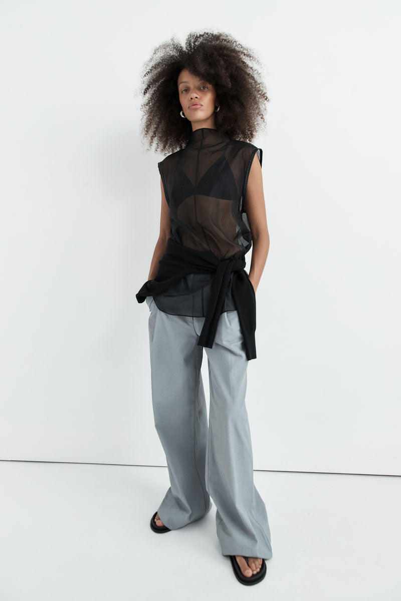 Utility Pleat Pants - Glacier