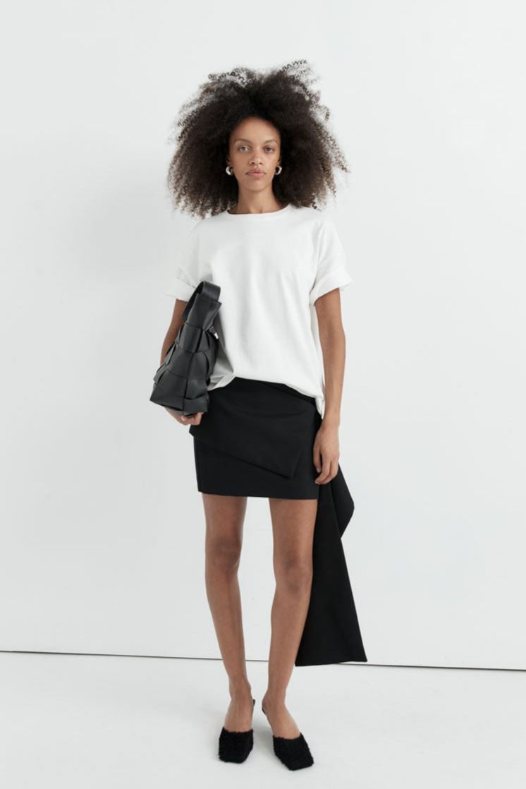Organic Cotton Relaxed Tee - White