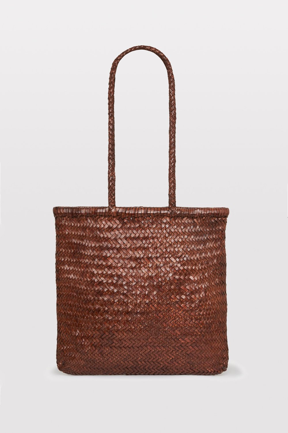 Bagu Woven Tote - Antique Tan