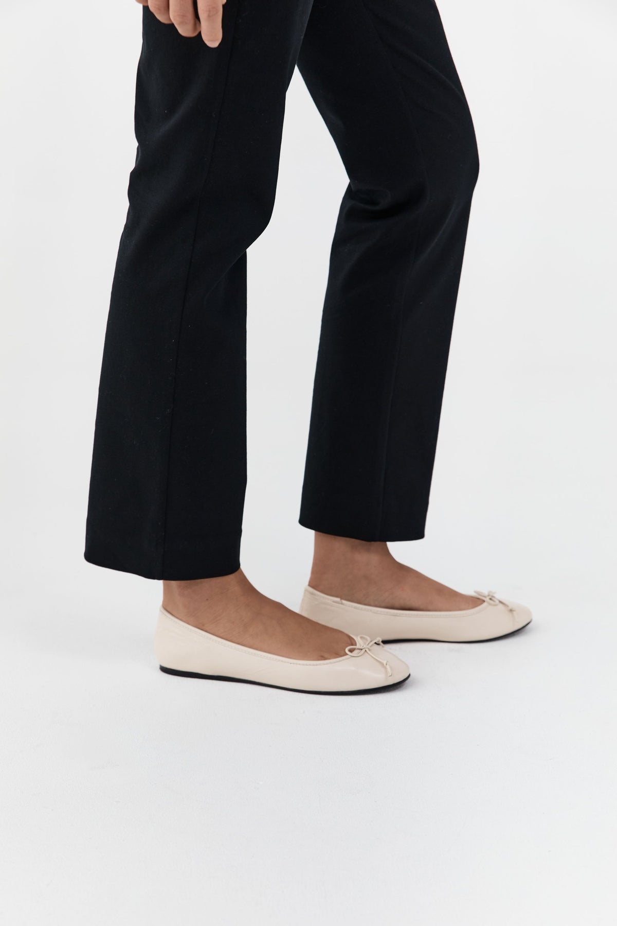 Bow Ballet Flat - Parchment