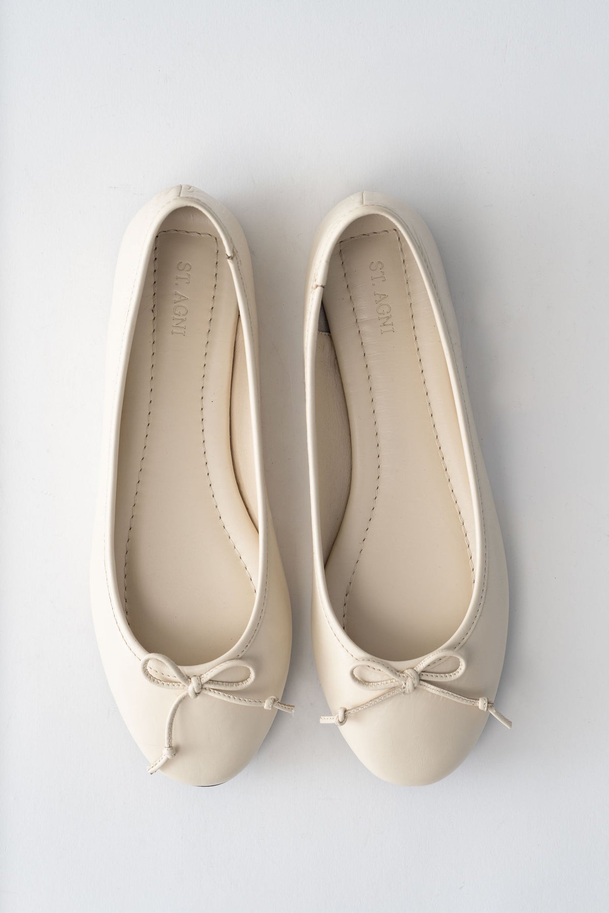 Bow Ballet Flat - Parchment