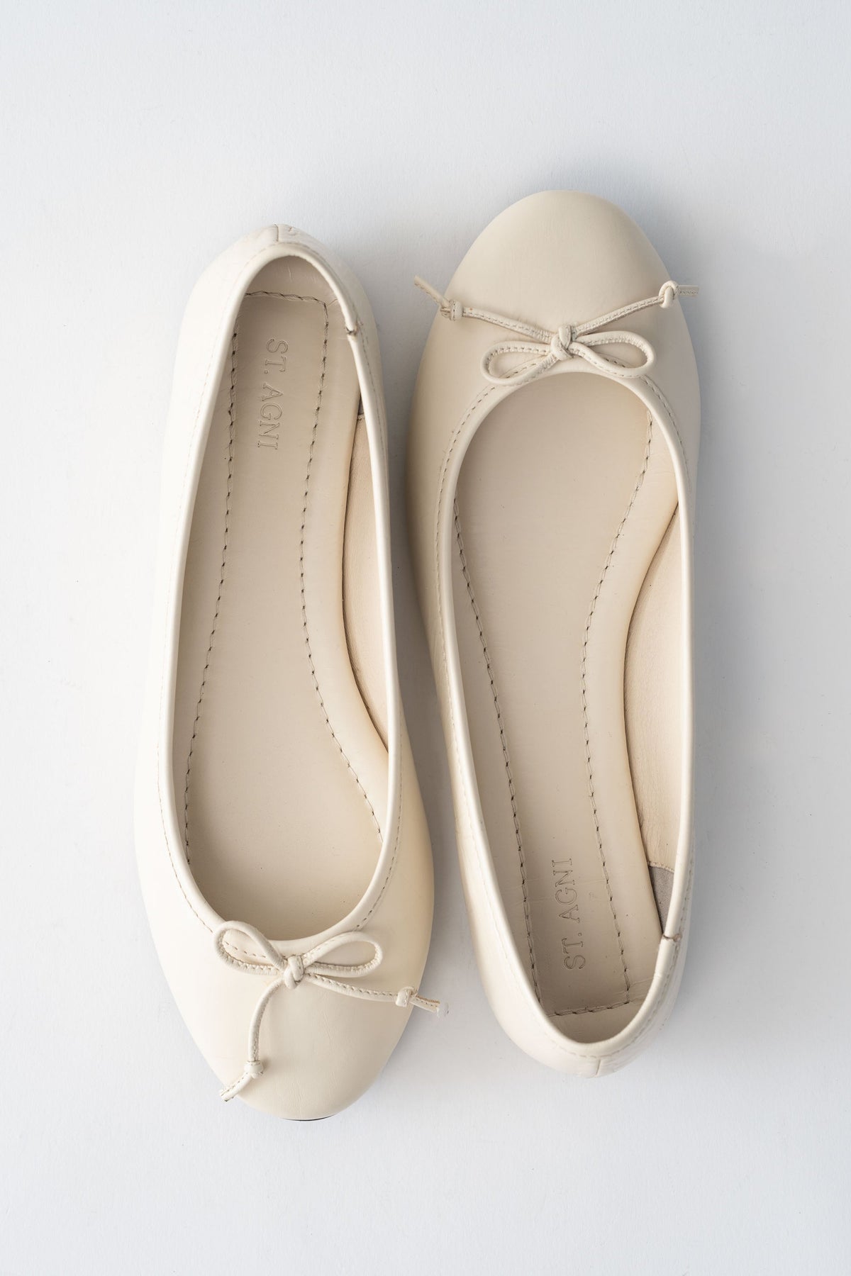 Bow Ballet Flat - Parchment