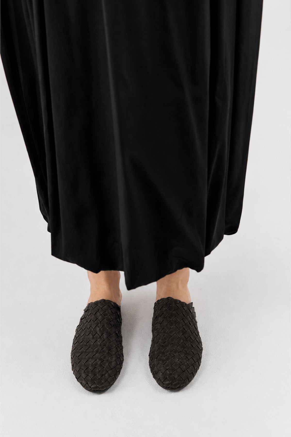 Bunto Woven Loafer - Ganache Suede
