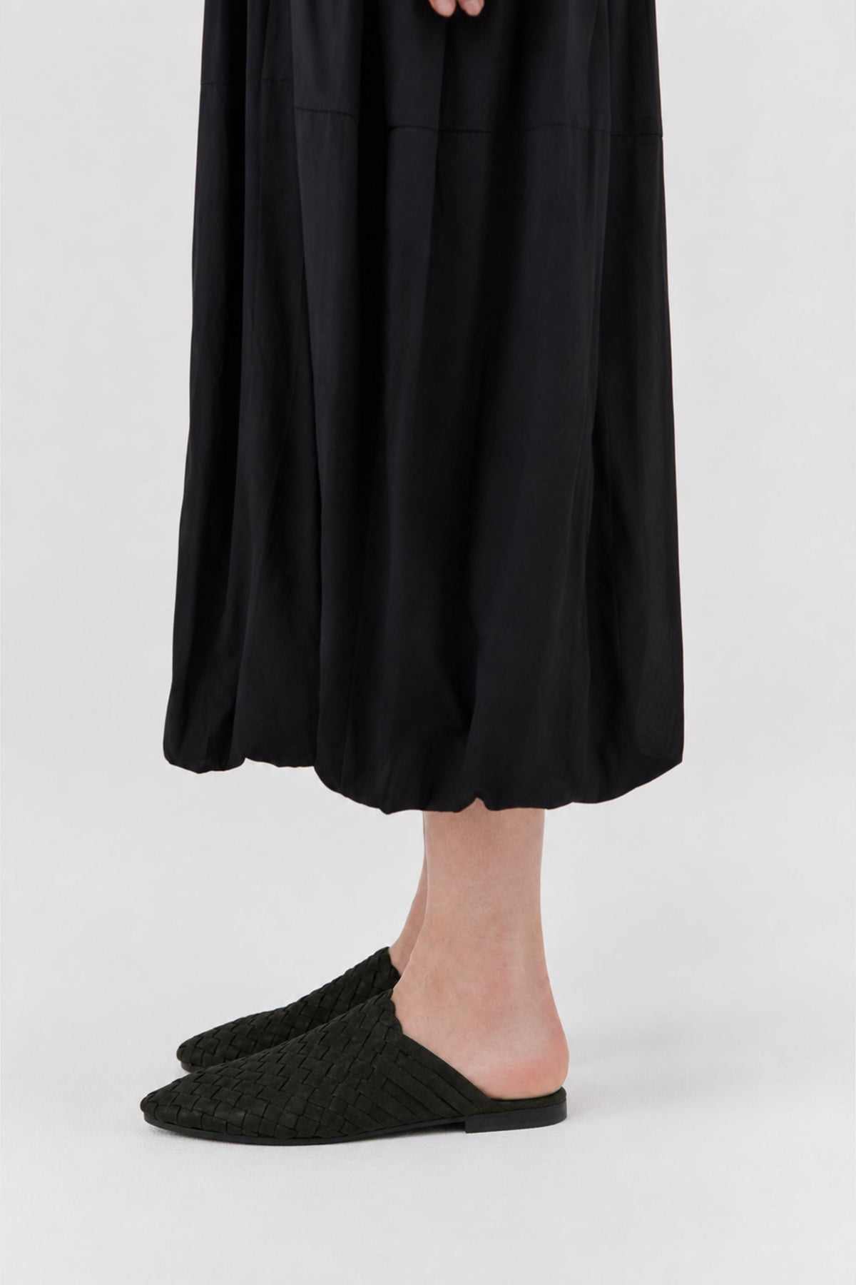 Bunto Woven Loafer - Ganache Suede
