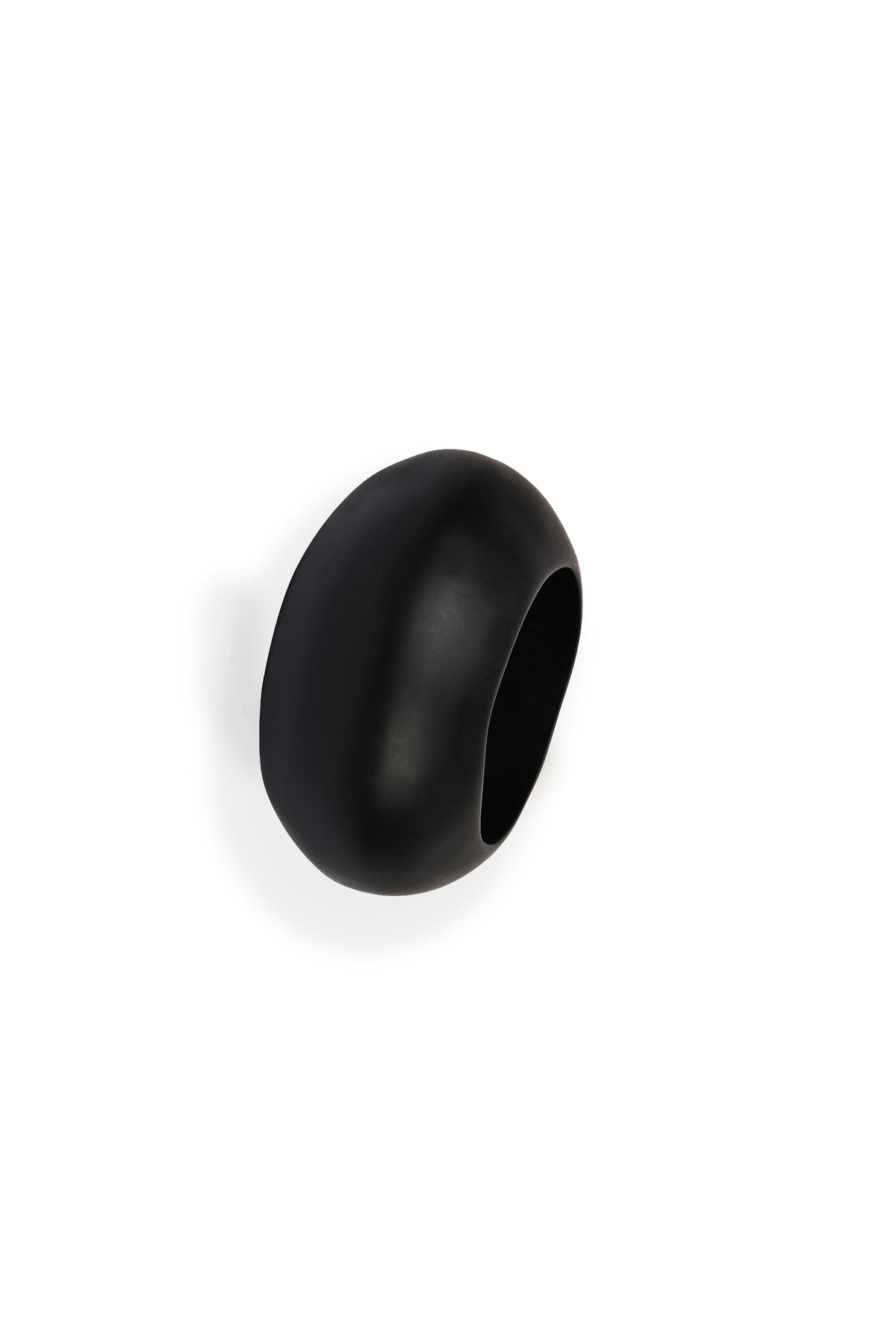 Boulder Bangle by Dinosaur Designs - Black