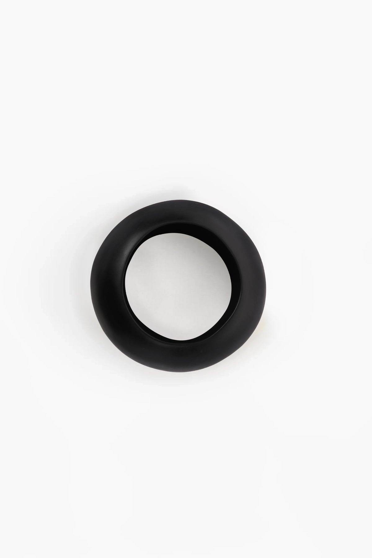 Boulder Bangle by Dinosaur Designs - Black