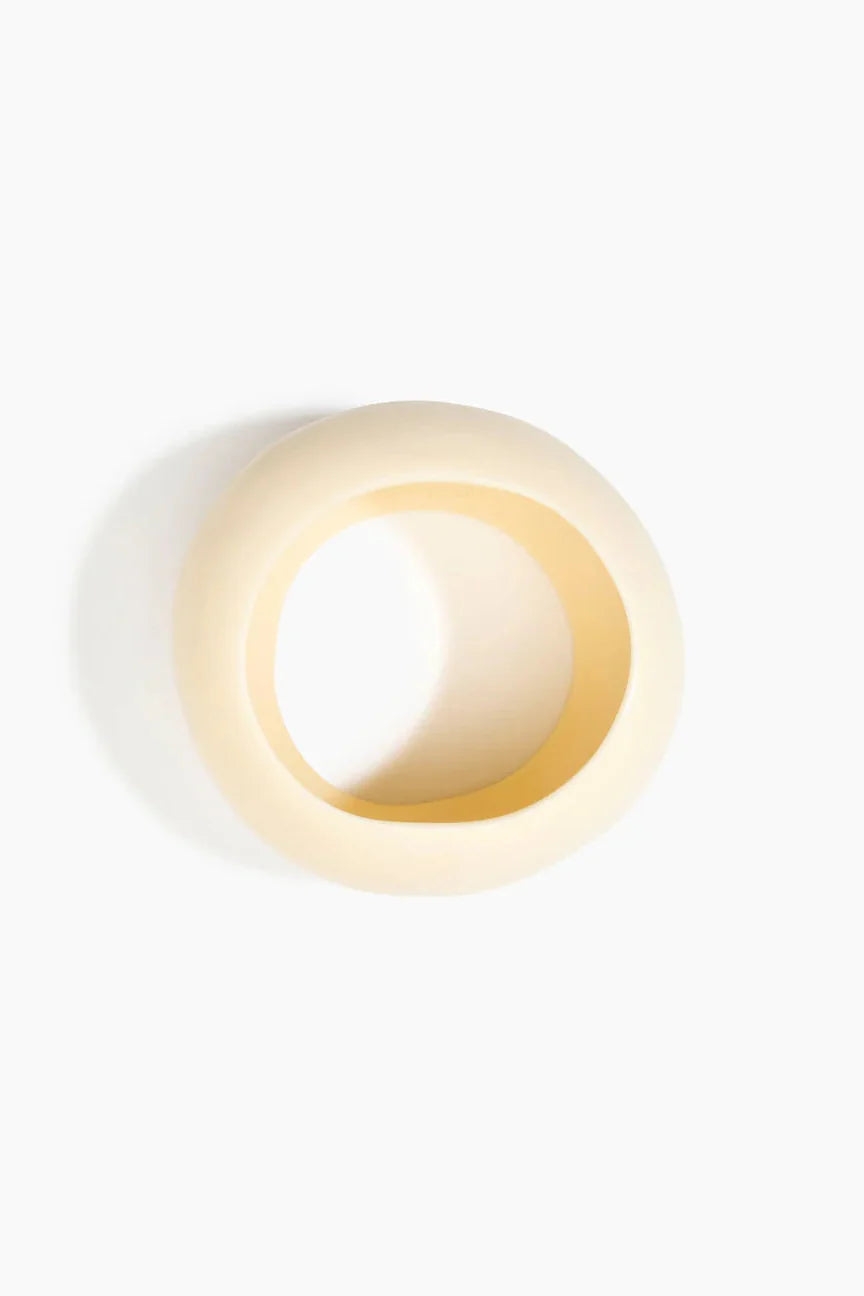 Boulder Bangle by Dinosaur Designs - Cream