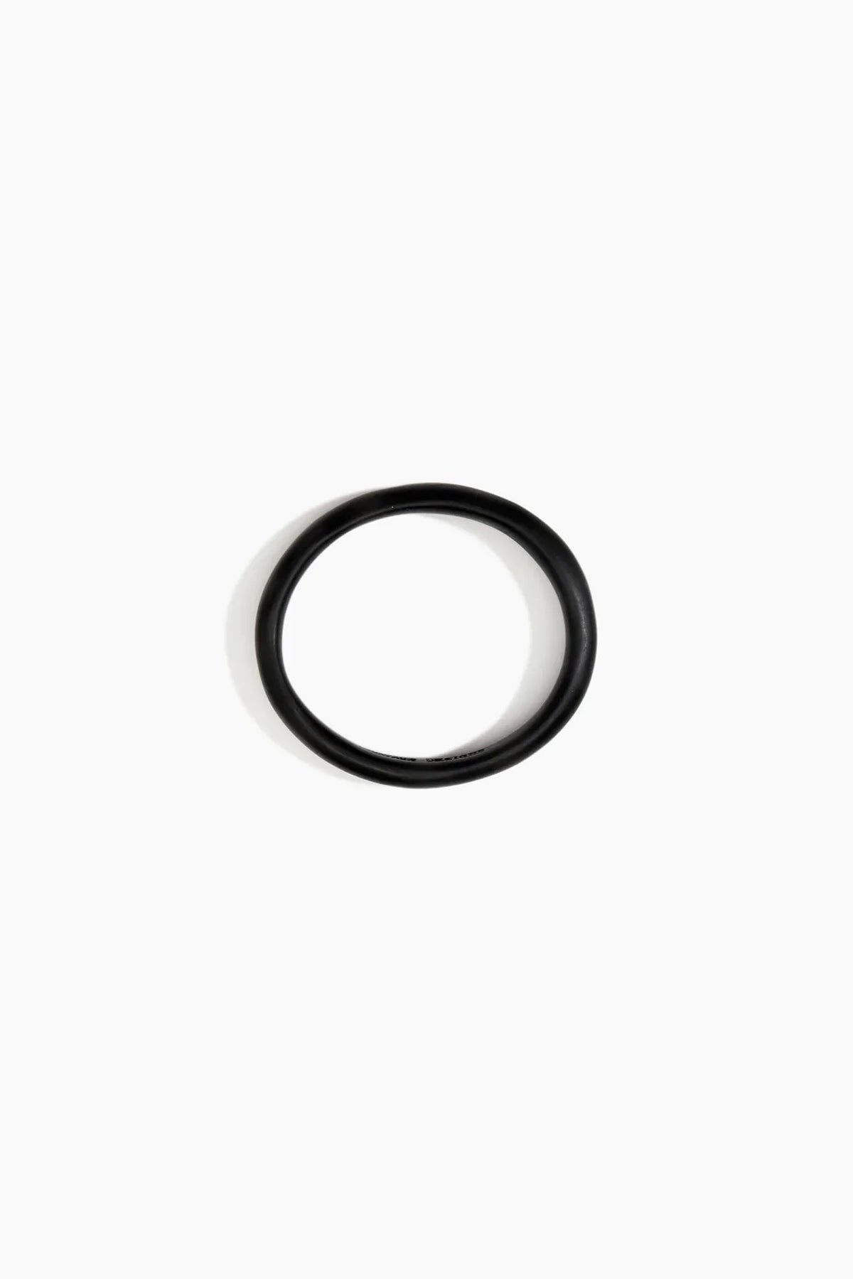 Wishbone Bangle by Dinosaur Designs - Black