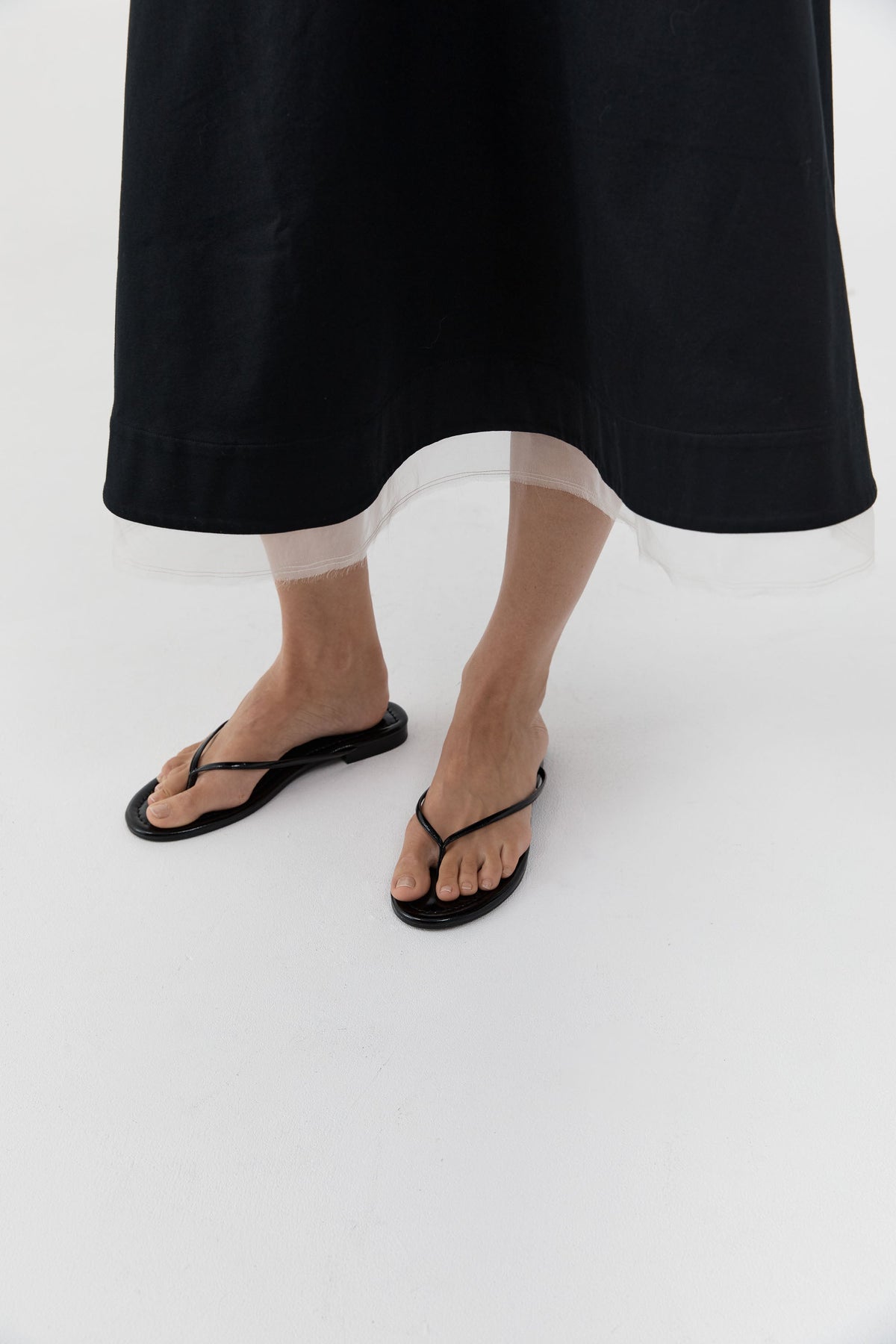 Fine Flip Flop - Black