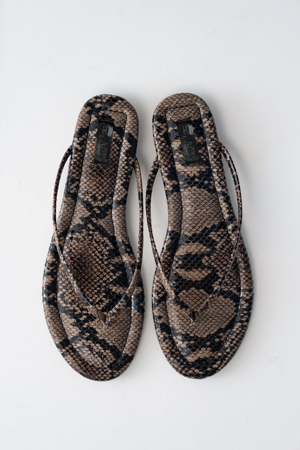 Fine Flip Flop - Python Embossed