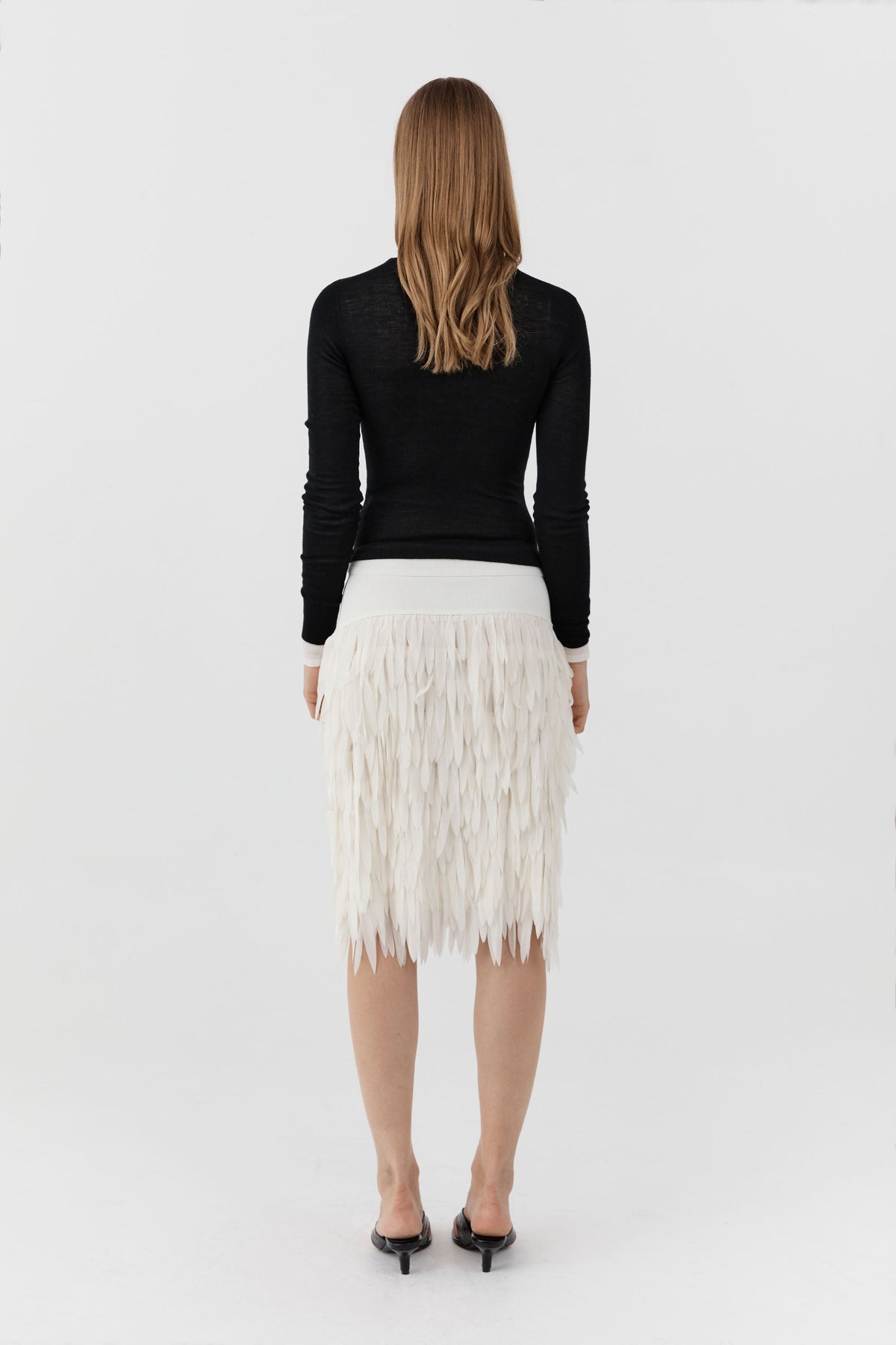 Fringe Midi Skirt - Talco