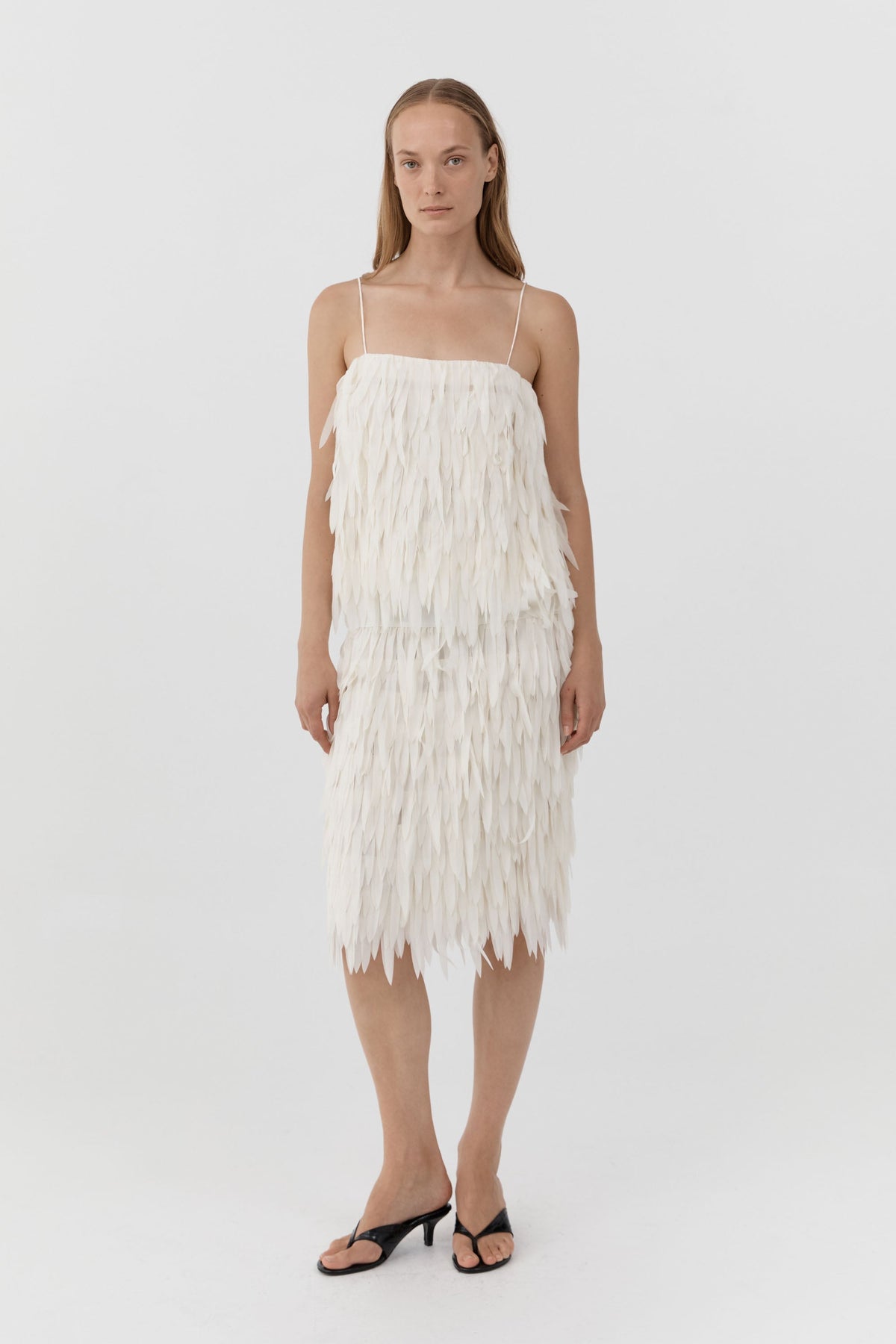 Fringe Midi Skirt - Talco