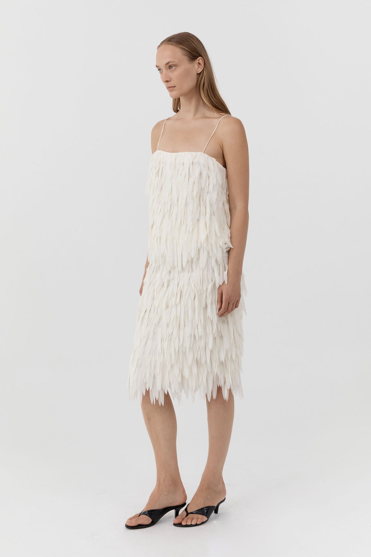 Fringe Midi Skirt - Talco