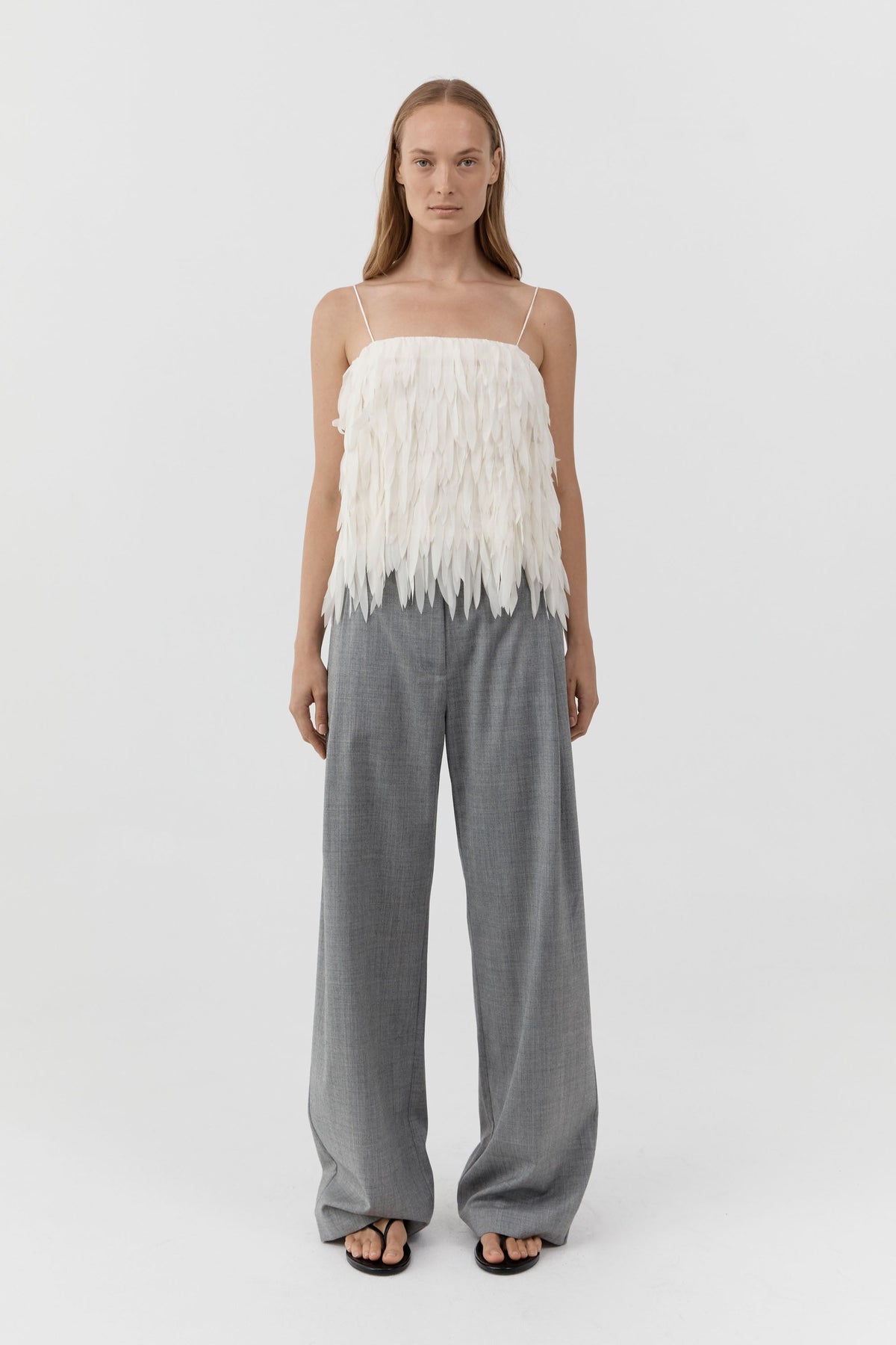 Fringe Tie Top - Talco