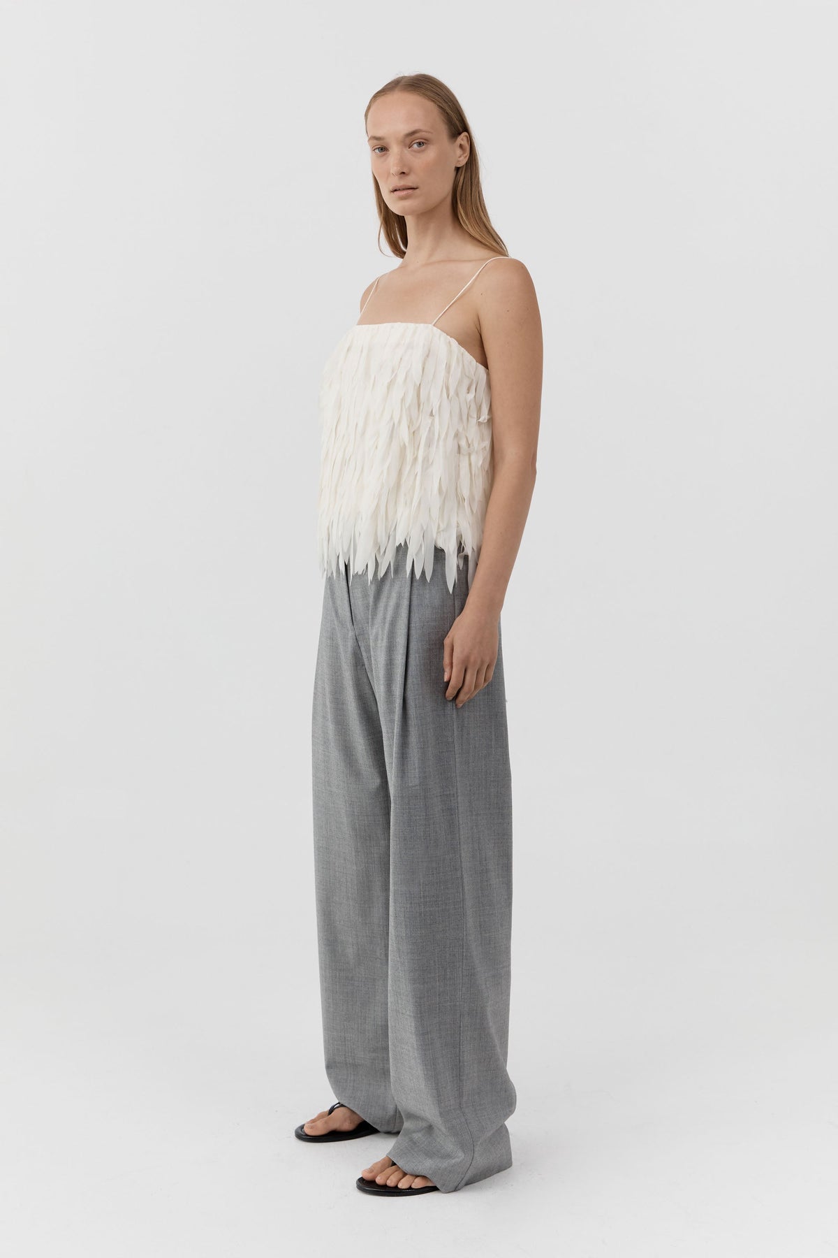 Fringe Tie Top - Talco