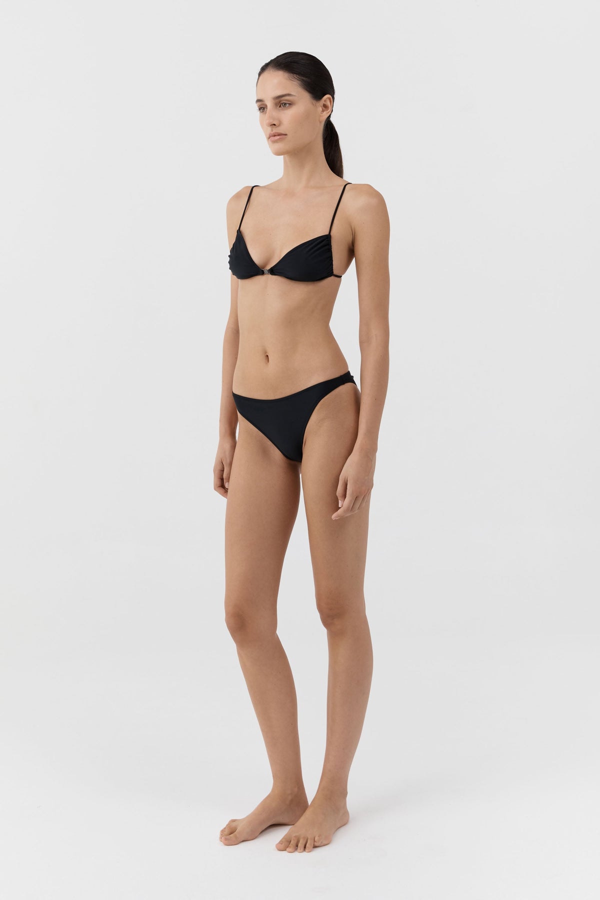 Mid Bikini Brief - Black