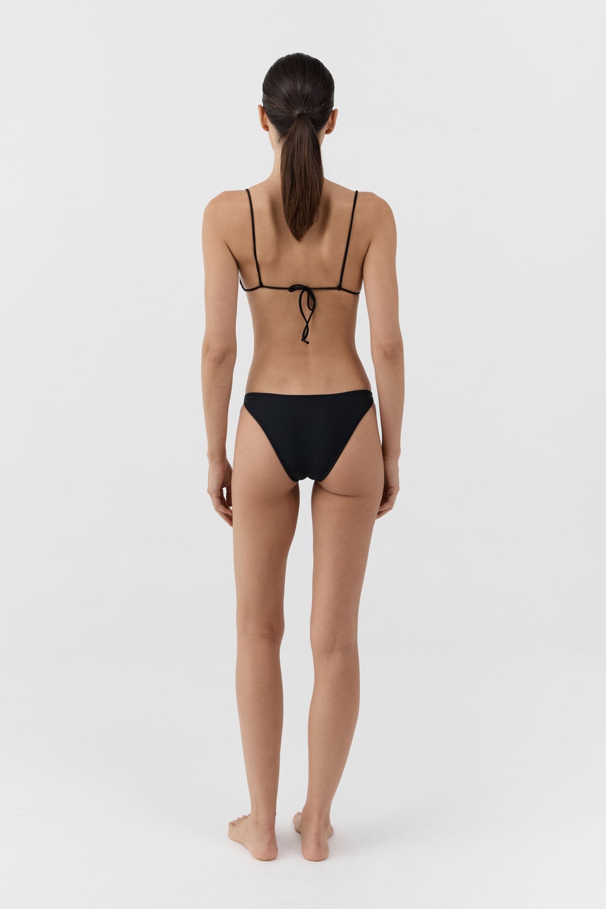 Mid Bikini Brief - Black