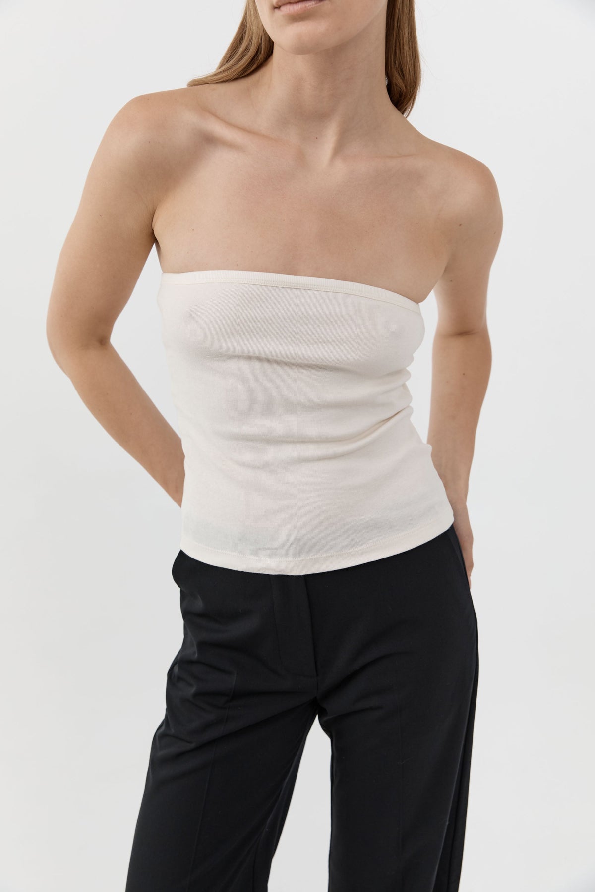 Organic Cotton 90s Strapless Top - Talco