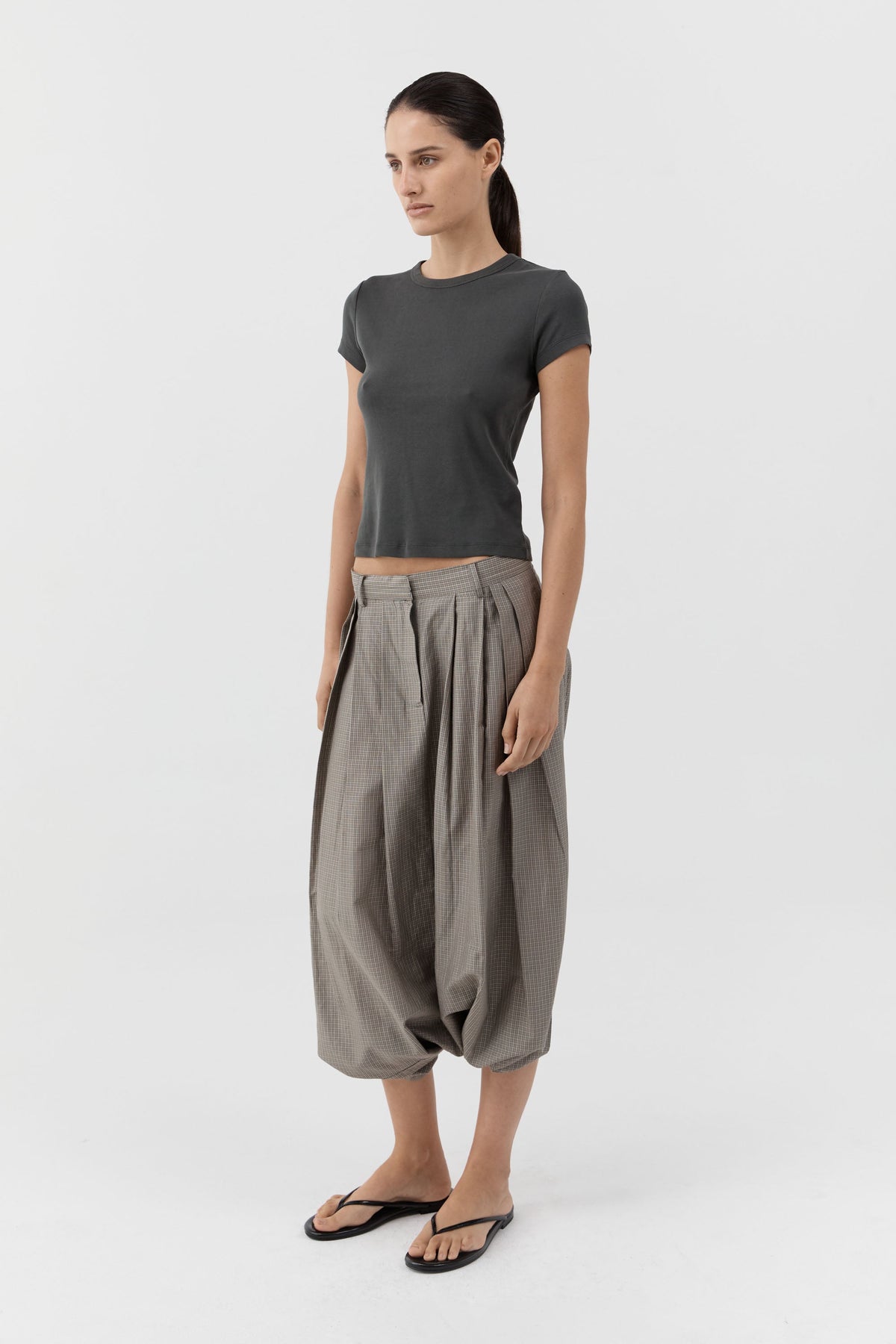Organic Cotton Baby Tee - Dark Moss