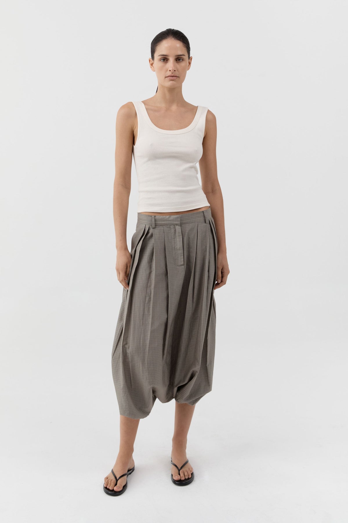 Organic Cotton Scooped Ballerina Top - Talco